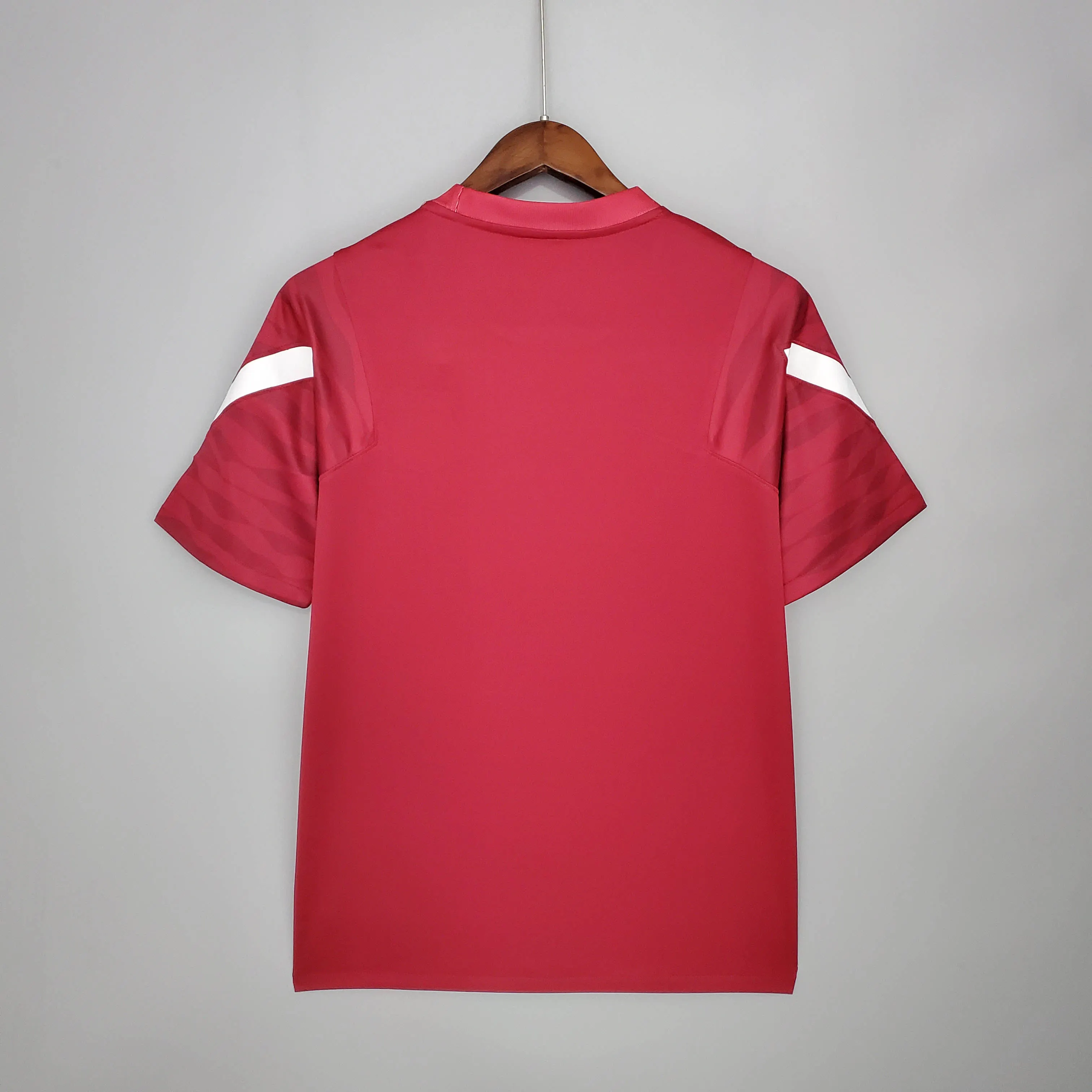 2021-2022 Barcelona Training Suit Red — view 2