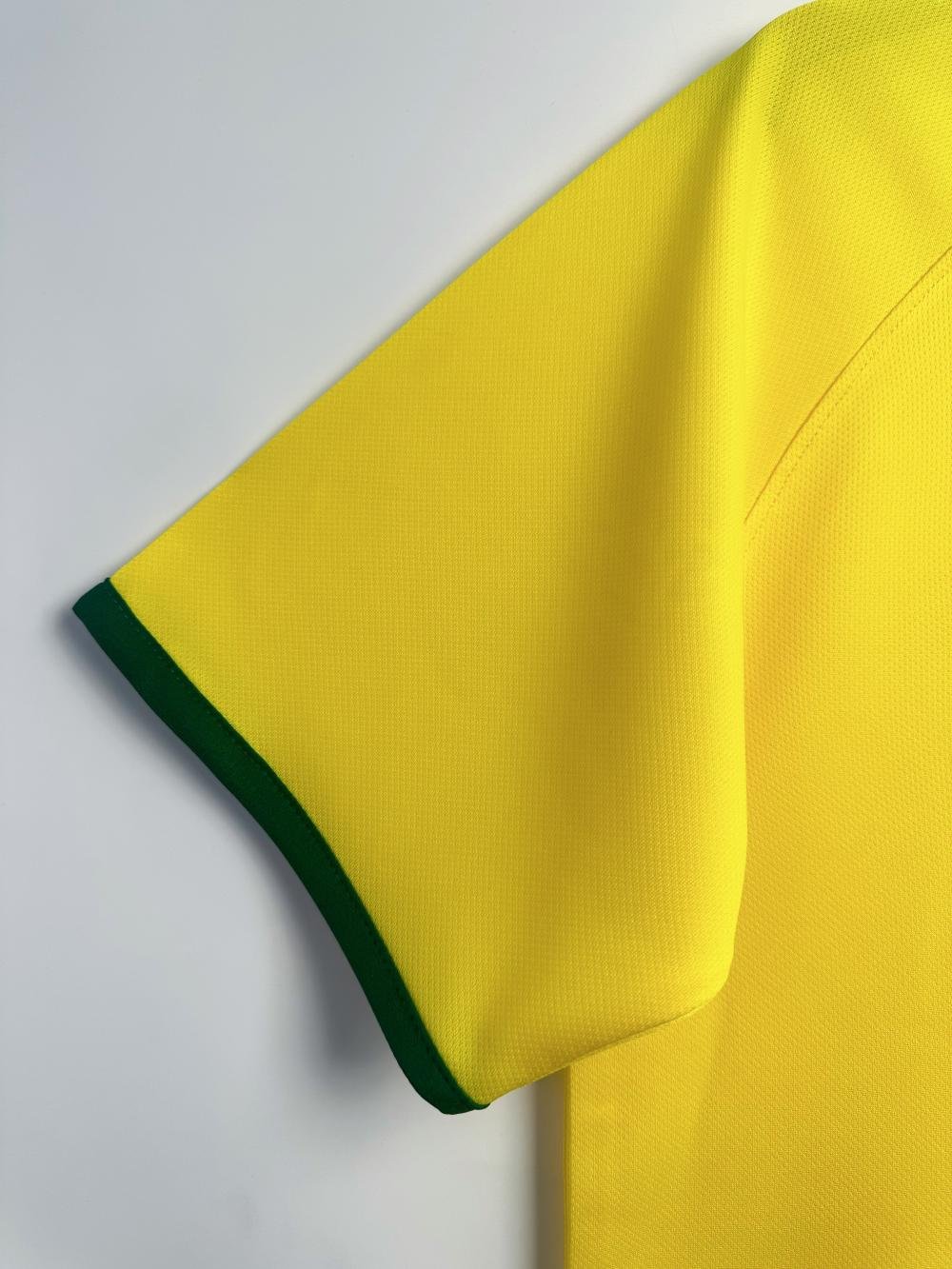 2014 Retro Brazil Home Soccer Jersey AAA fan-grade — view 7