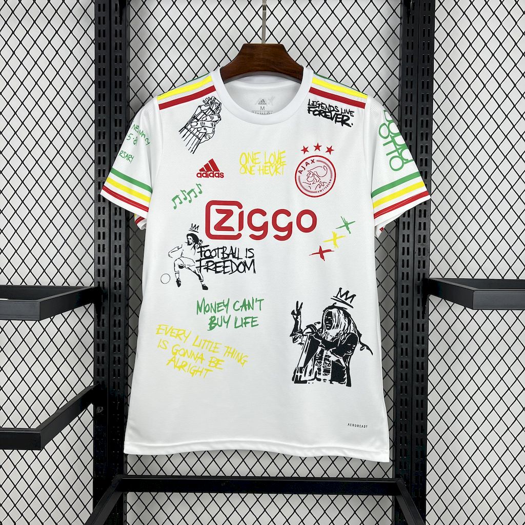 2025/2026 Ajax Doodle plate Football Shirt AAA fan-grade