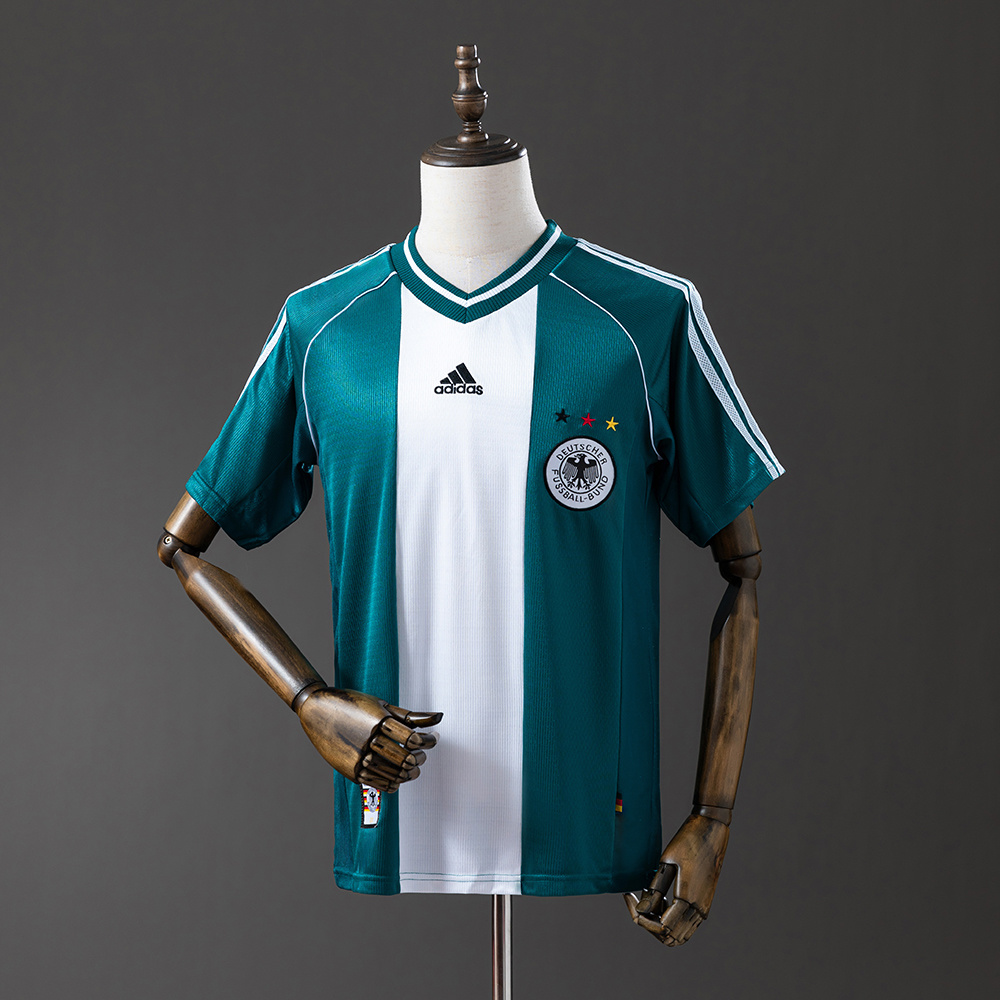 1998 Retro Germany Away Soccer Jersey Football Shirt AAA fan-grade
