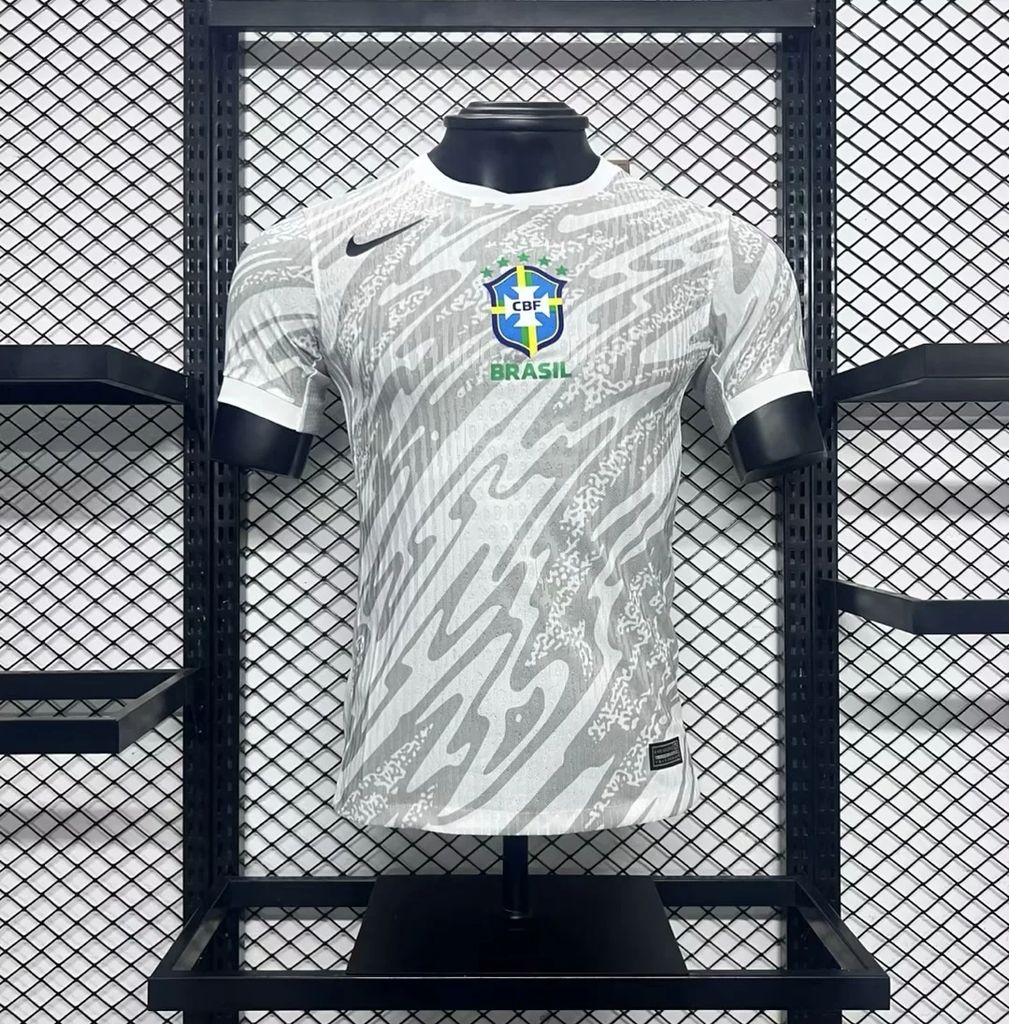 2024-2025 Version Joueur Brésil Blanc Édition Spéciale Maillot Qualité Thaï