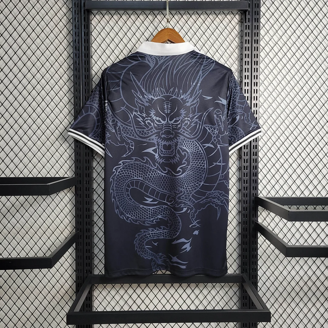 2023/2024 Real Madrid Chinese Dragon Black Football Shirt — view 2