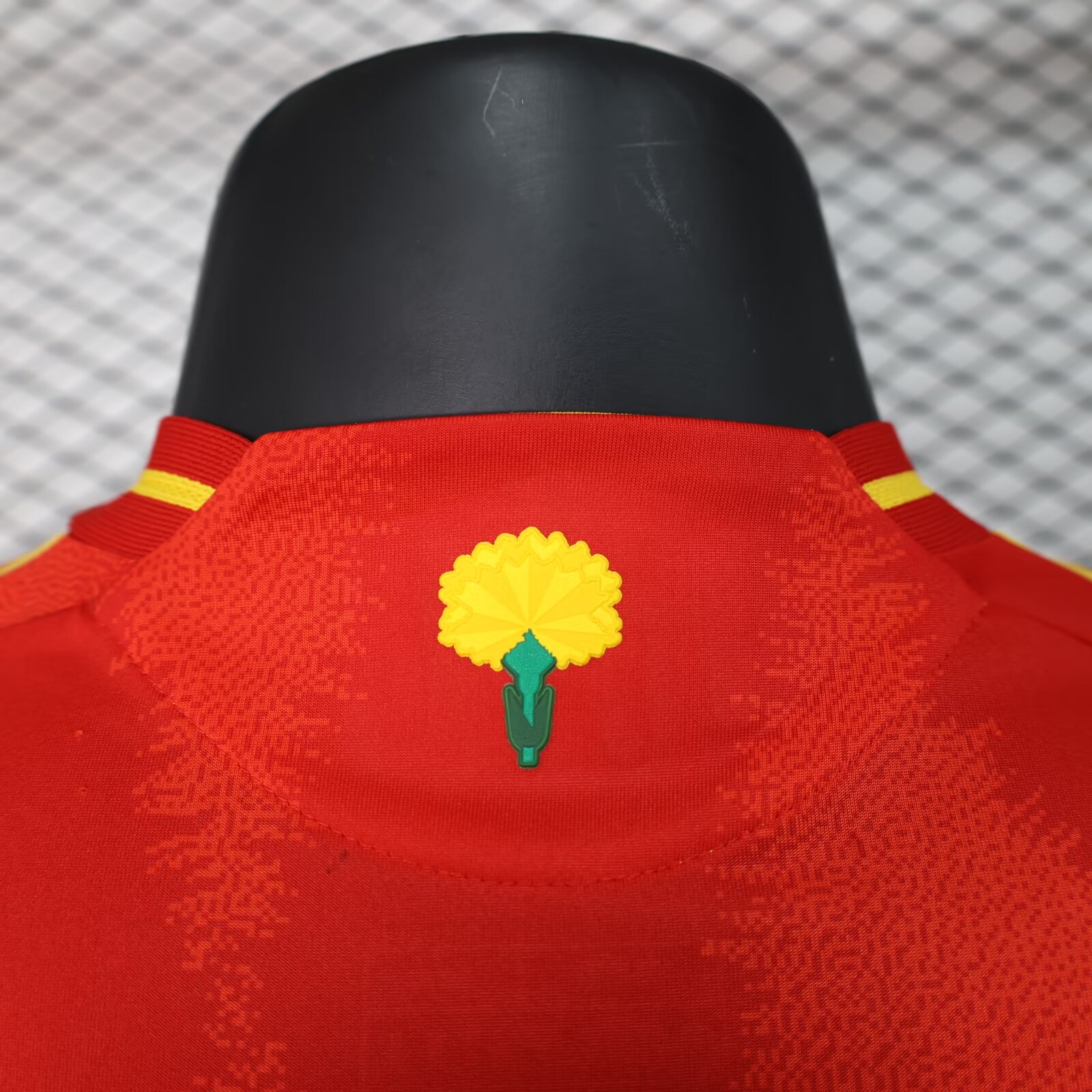 2024-2025 Player Version Spain Home Soccer Shirt — view 5