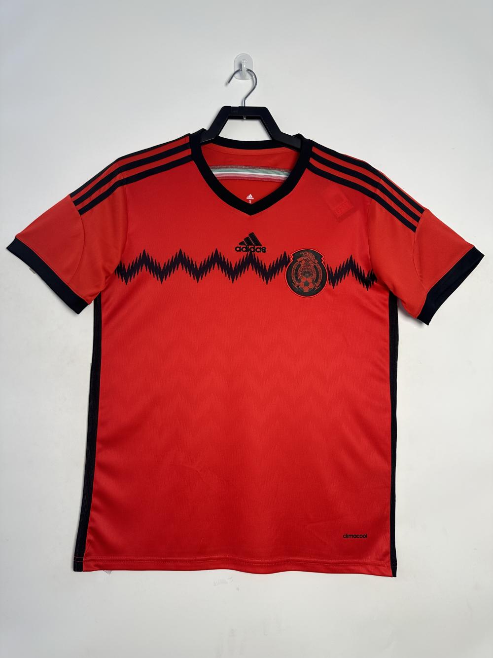 2014 Retro Mexico Away Soccer Jersey AAA fan-grade — main view
