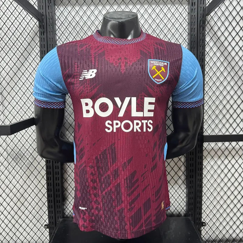2026/2027 Player Version West Ham United Home Football Jersey 1:1 Thai quality