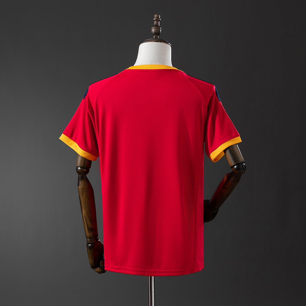Camisa Retro Espanha Casa 2002 AAA qualidade fã — view 2