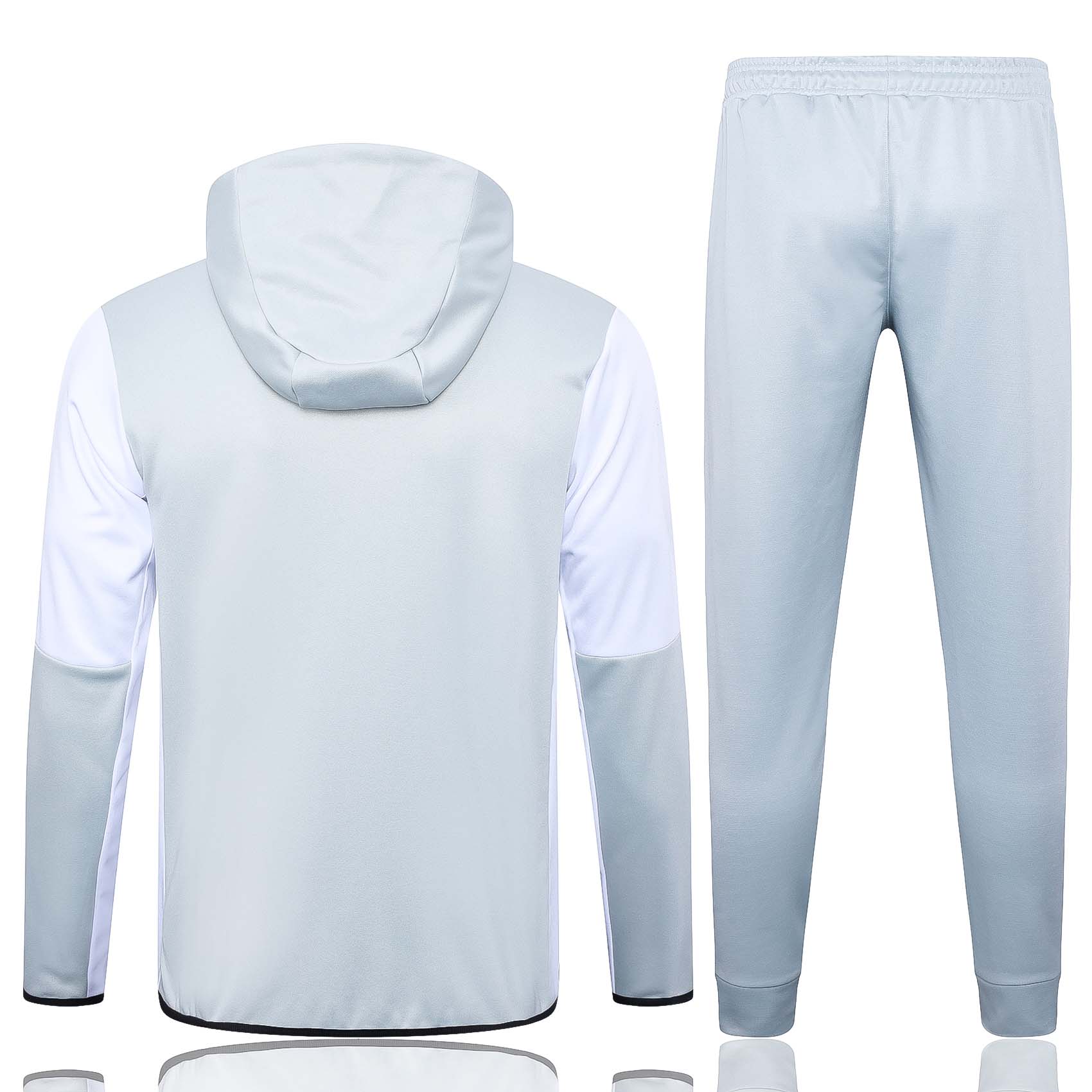2023/2024 Al-Nassr Long Zipped Jacket Light Grayk Set — view 2