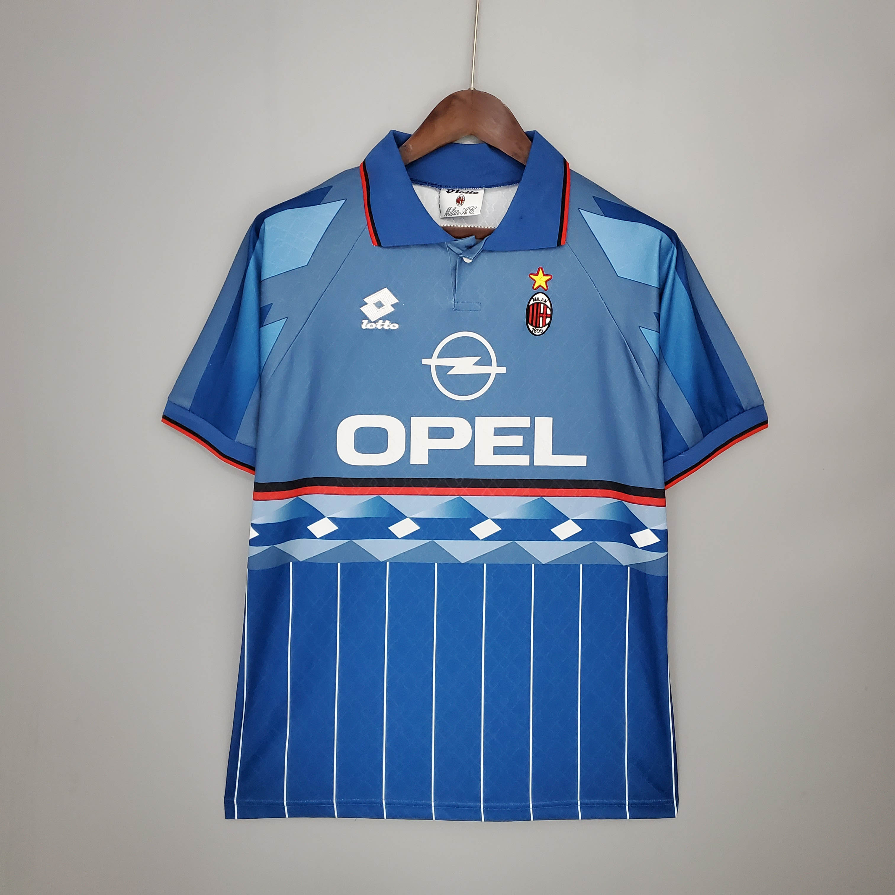1995/1996 Retro AC Milan Fourth Away Football Shirt AAA fan-grade