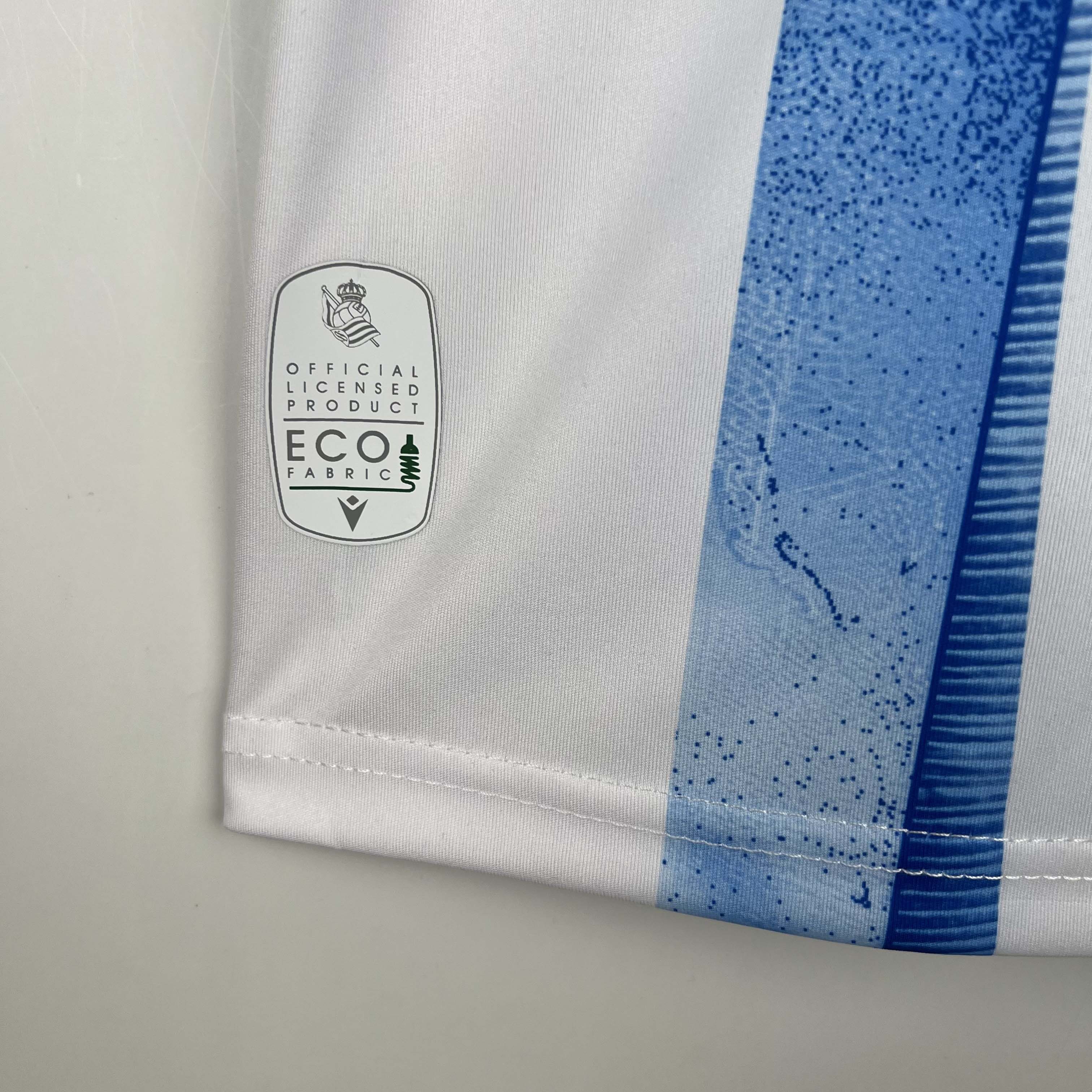 2023/2024 Real Sociedad Home Football Shirt — view 8