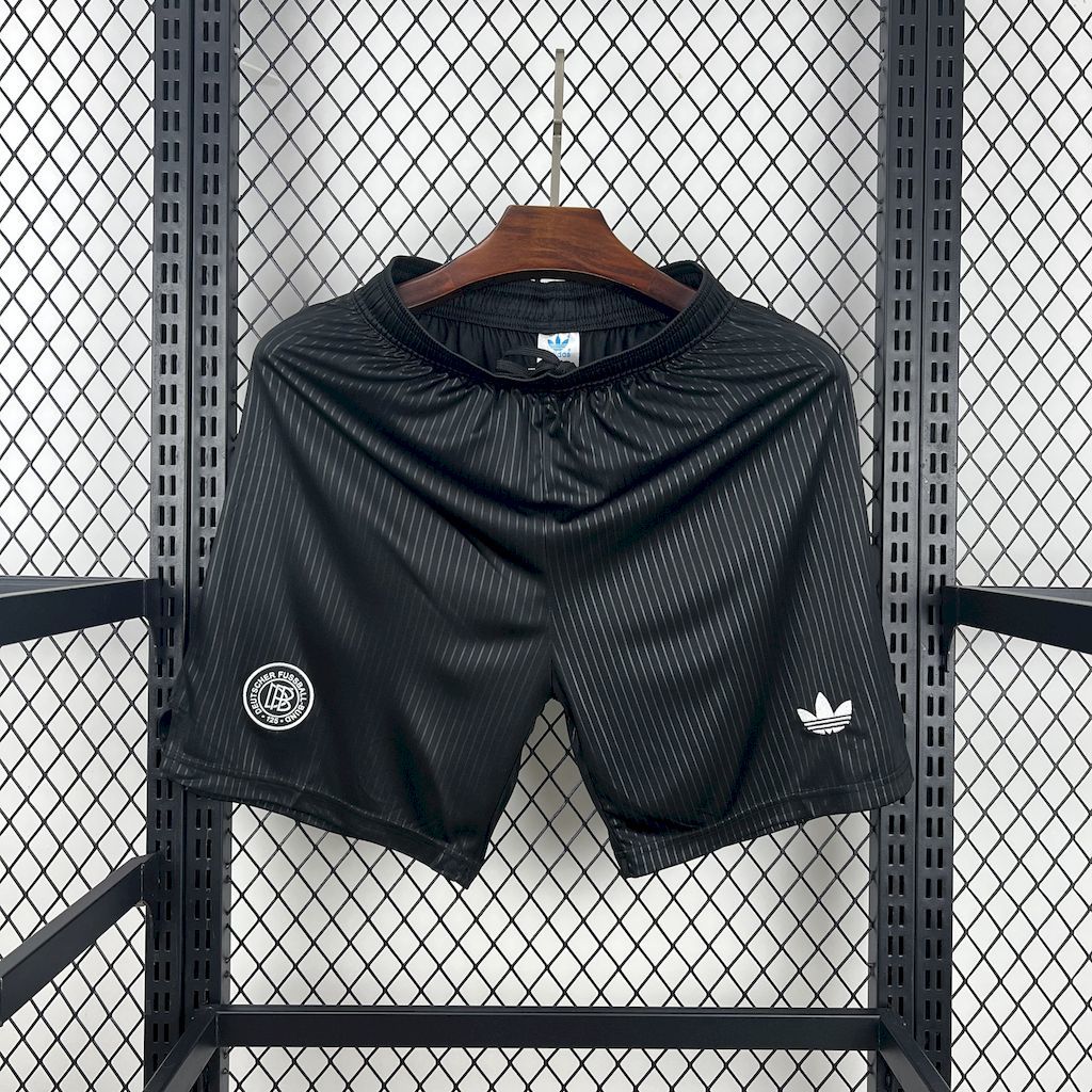 2025 Germany 125th Anniversary Edition Black Shorts AAA fan-grade