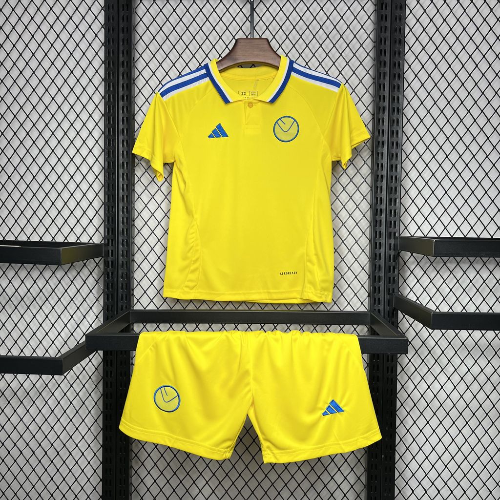 2024/2025 Leeds United Away Football Jersey Shirt AAA fan-grade Kids Size