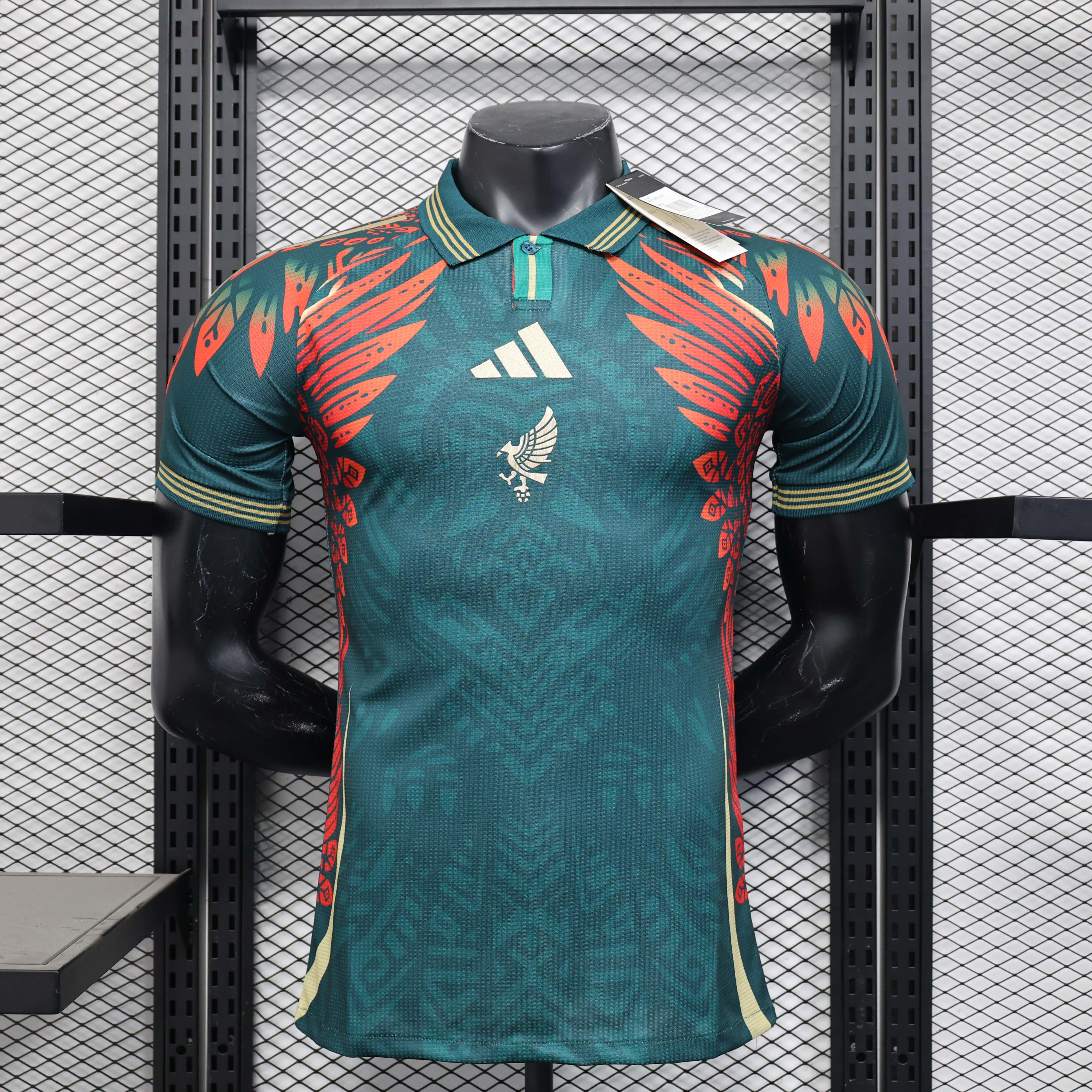 2025 Spielerversion Mexiko National Sonderedition Grün Fußballtrikot AAA Fan-Qualität