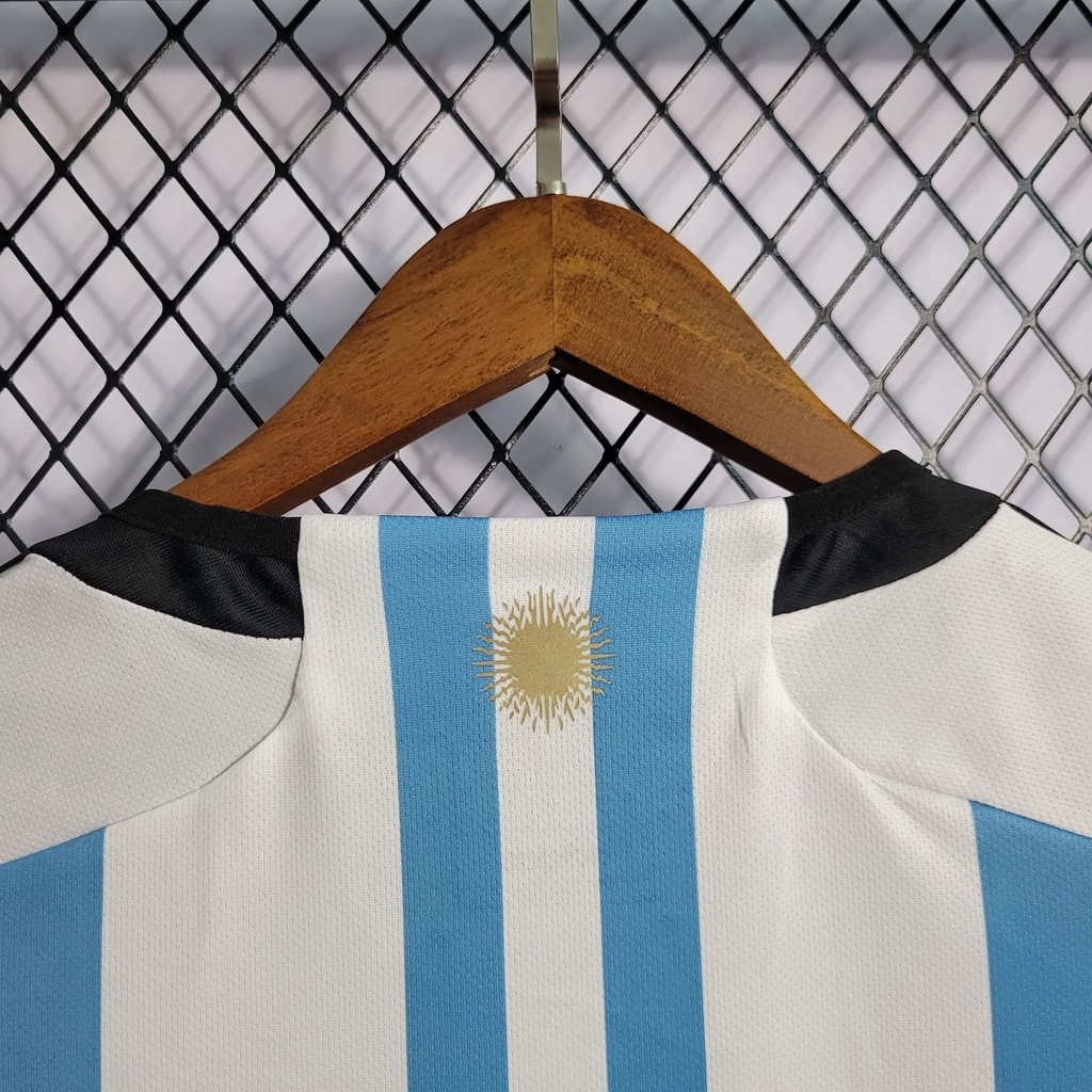 2022 FIFA World Cup Argentina National Team Jersey Home — view 9
