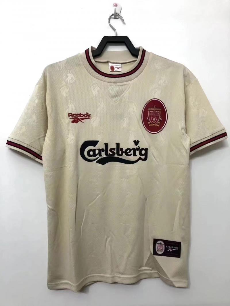 1996/1997 Retro Liverpool Away Football Jersey AAA fan-grade