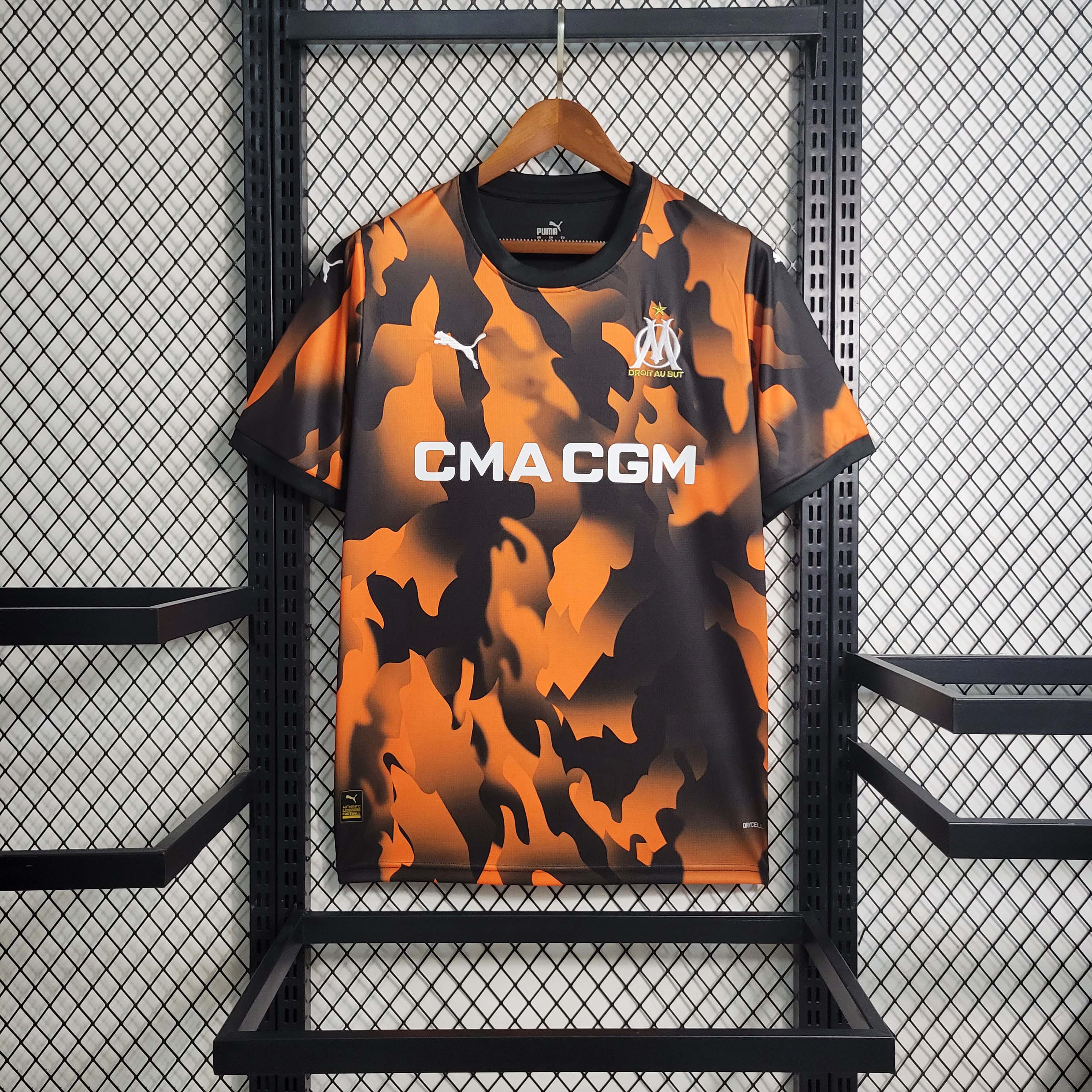 2023/2024 Olympique de Marseille Third Away Football Jersey — main view