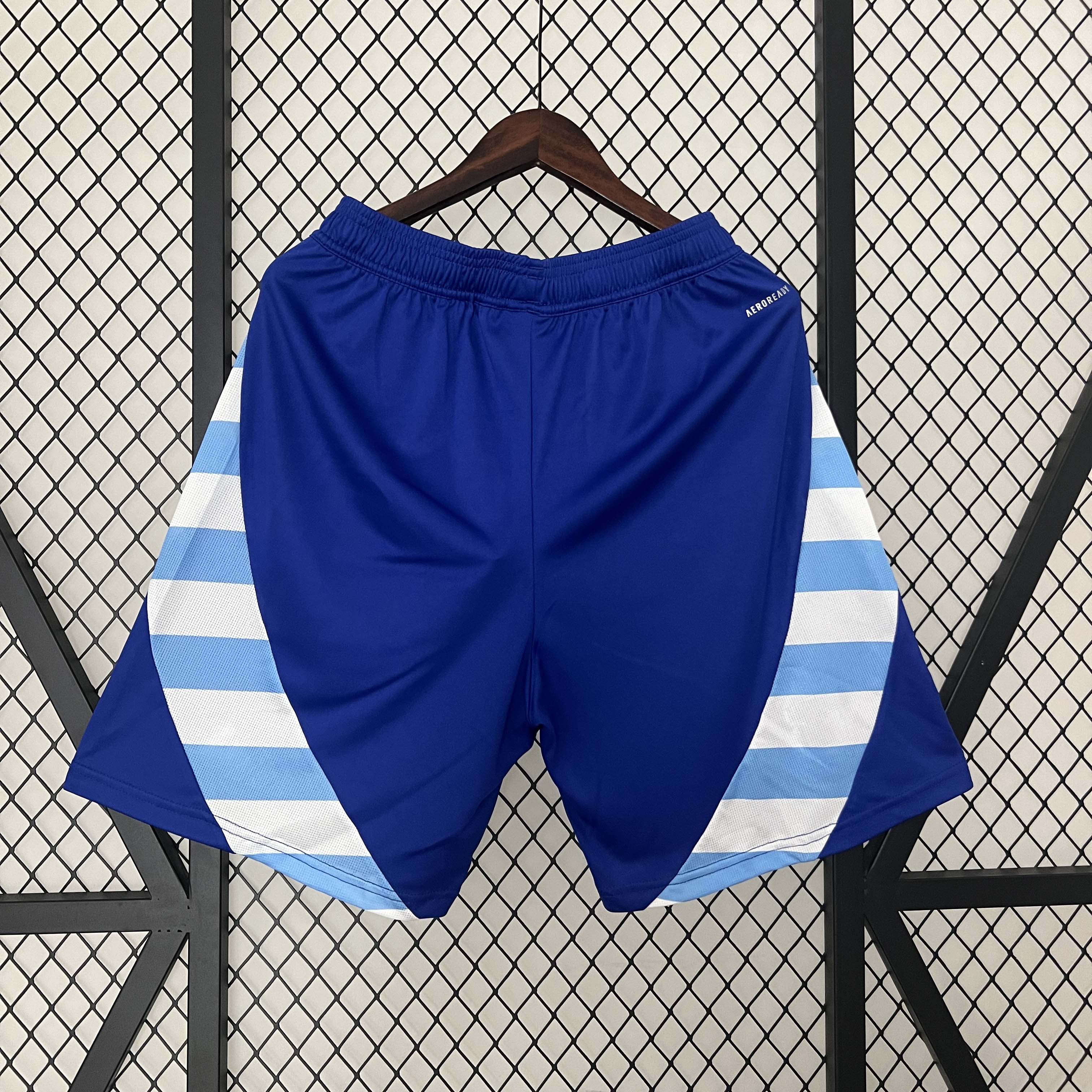 2024 Short Extérieur Équipe Nationale Argentine AAA qualité fan — view 2