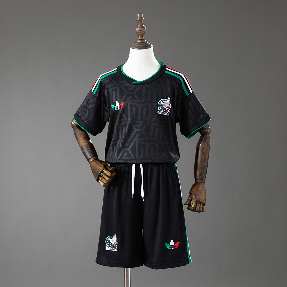 2026 Mexiko Drittes Auswärts Trikot AAA Fan-Qualität Kindergröße