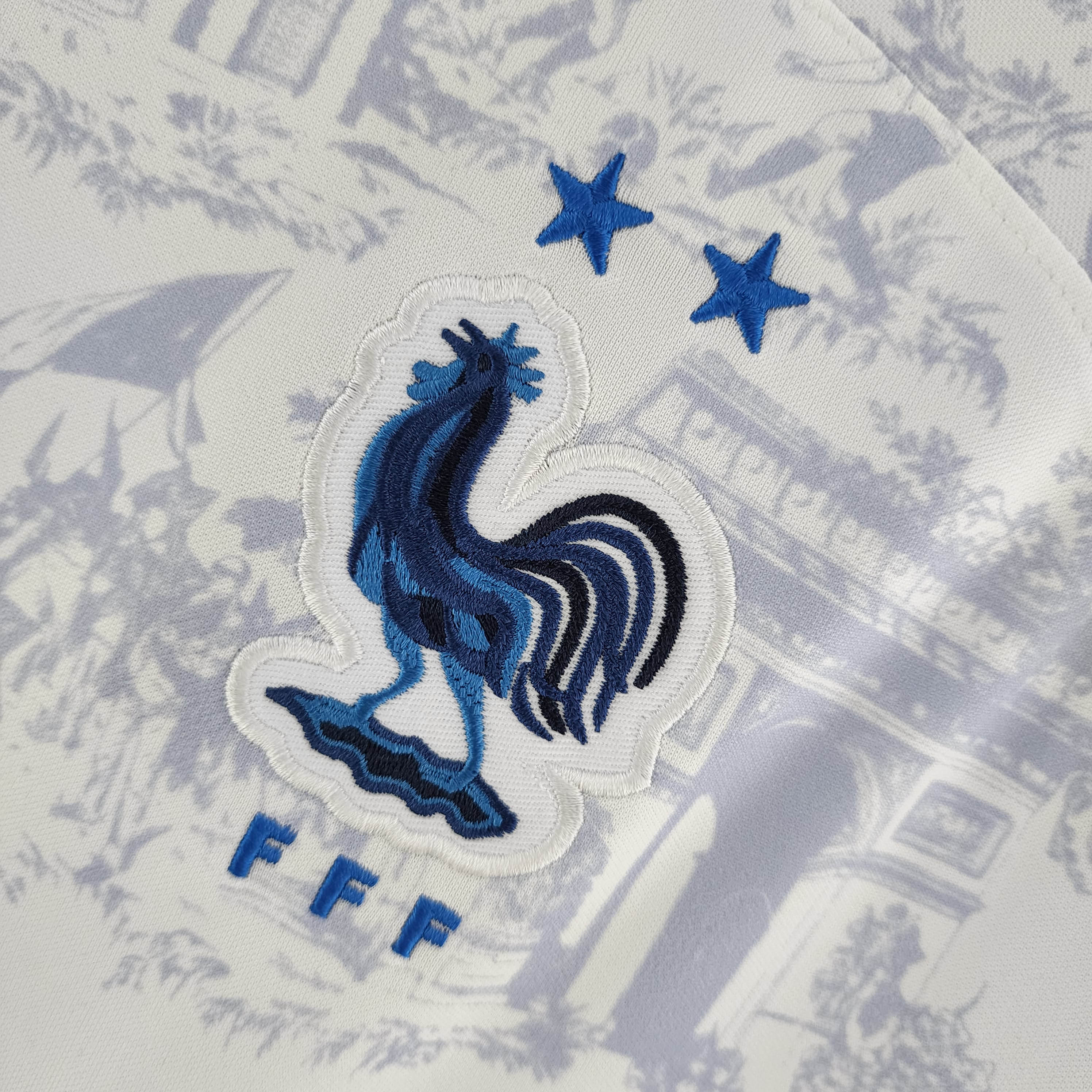 2022 FIFA World Cup France Away Football Shirt White — view 5