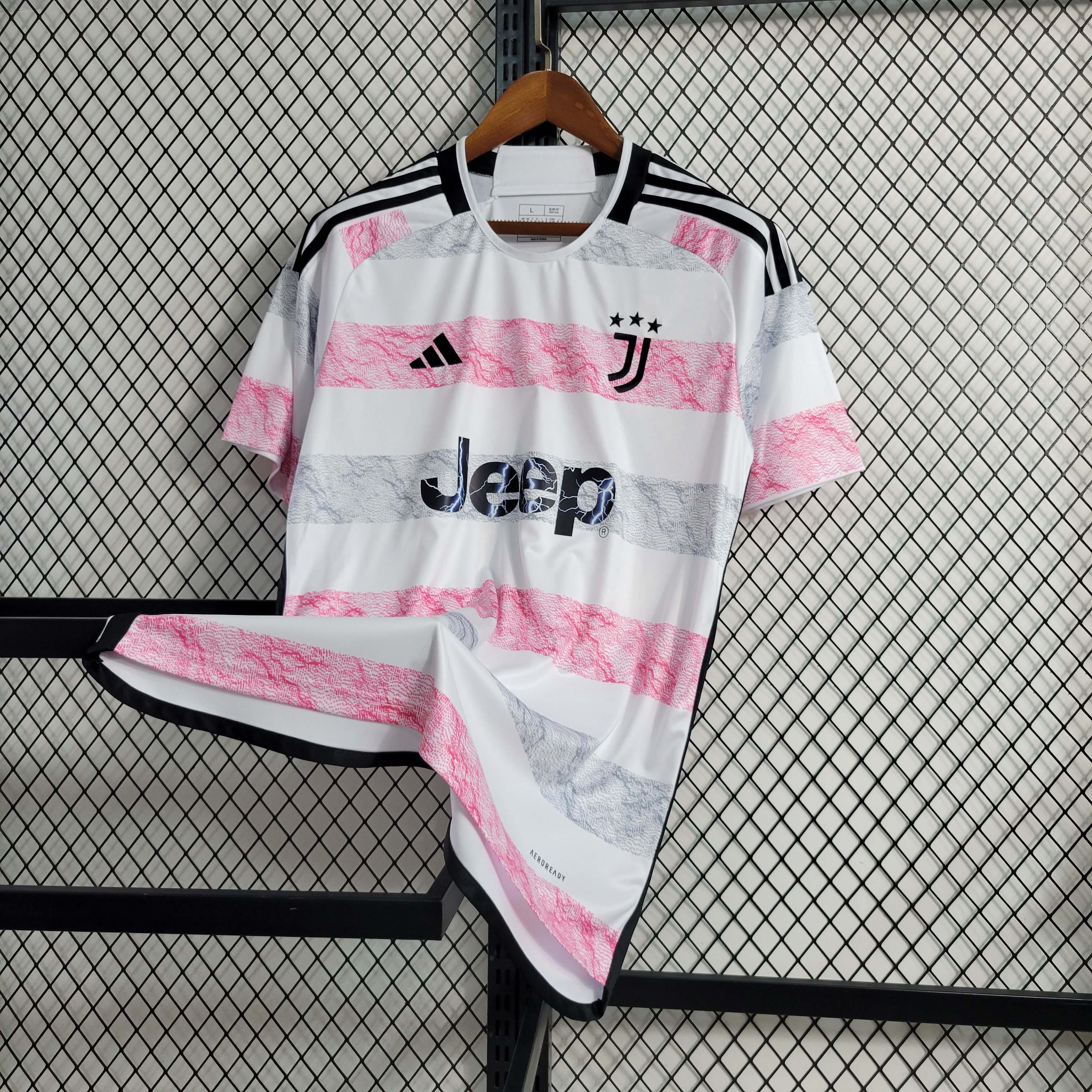 2023/2024 Juventus Away Soccer Jersey AAA fan-grade — view 3