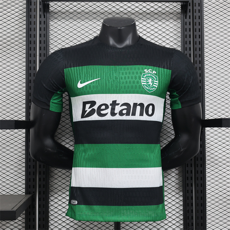 2024/2025 Player Version Sporting Lisbon Home Football Shirt AAA fan-grade