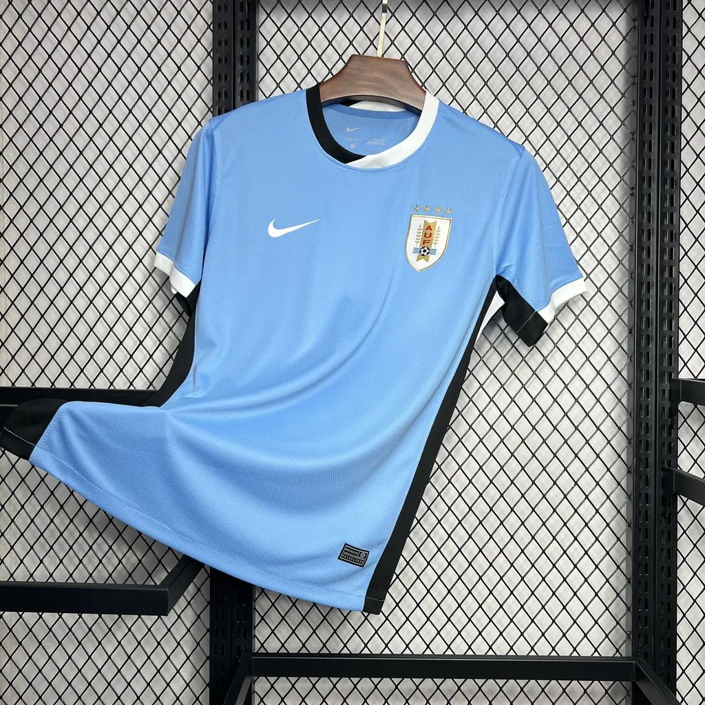 2024-2025 Uruguay National Home Football Shirt — view 3