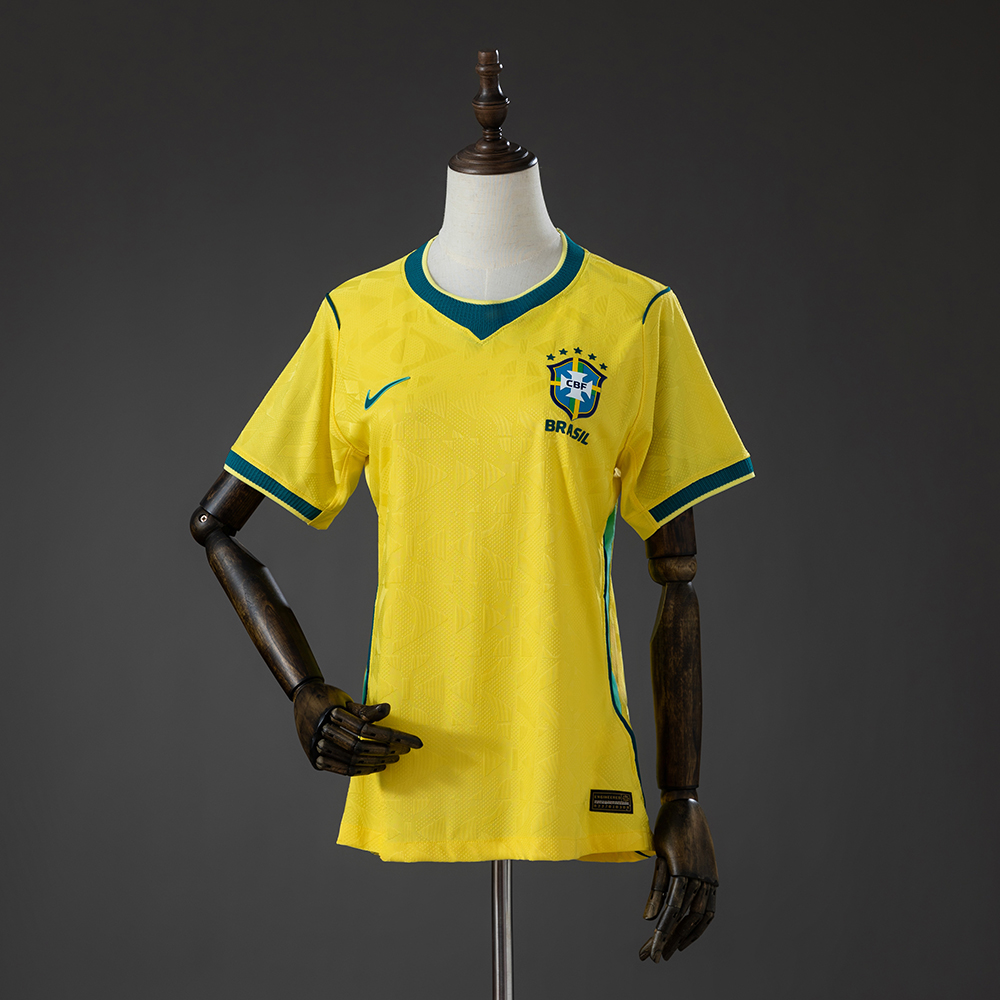 2026 Brasilien Heim Spieler Version Frauen Trikot