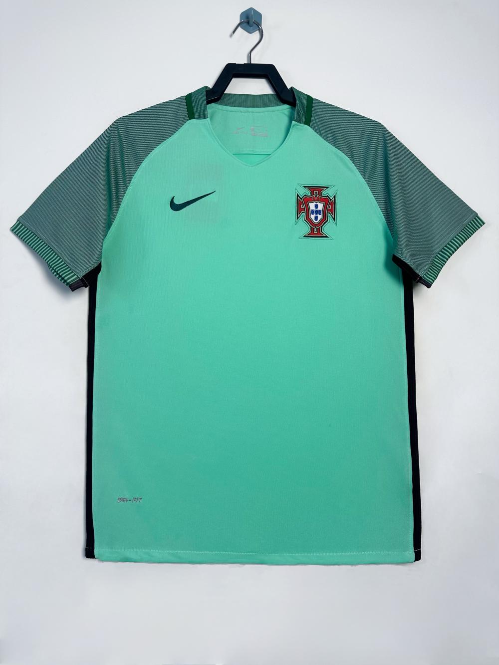 2016 Retro Portugal Away Football Shirt AAA fan-grade — main view