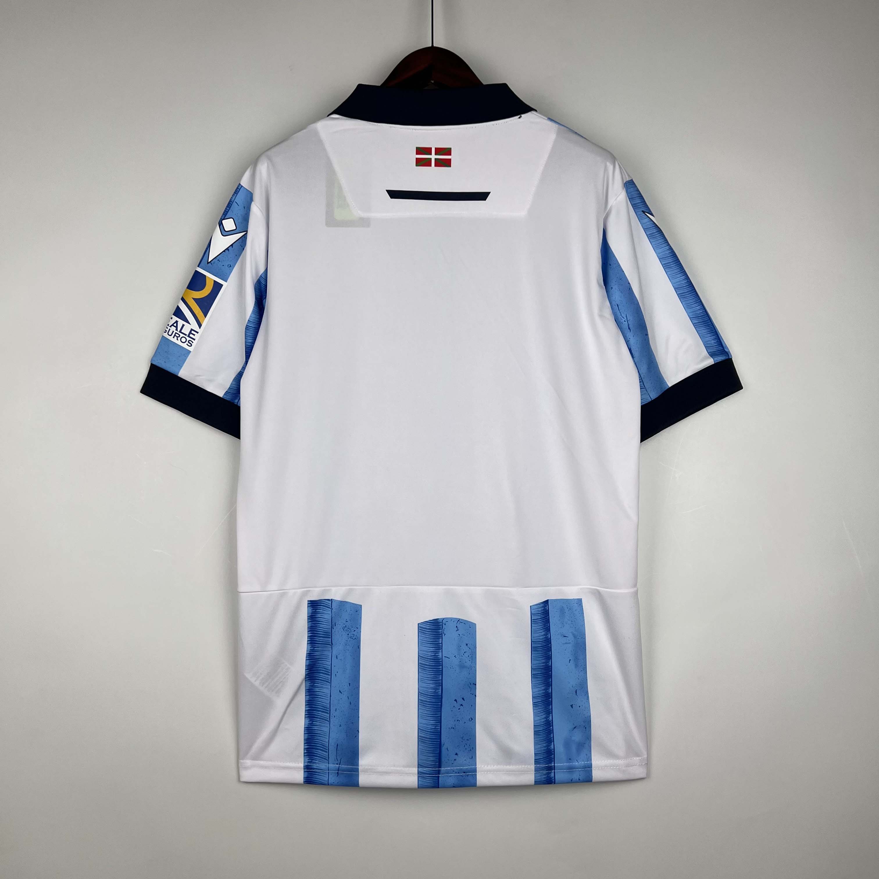 2023/2024 Real Sociedad Home Football Shirt — view 2