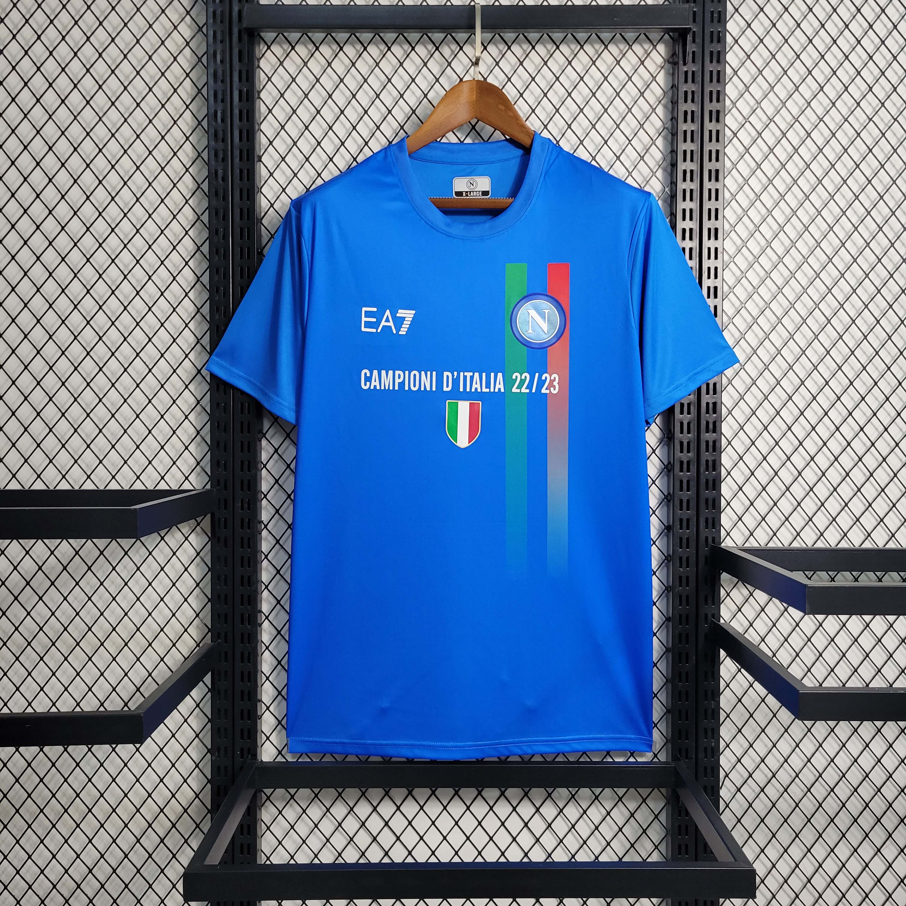 2023/2024 Napoli サッカー記念エディション ブルージャージ タイ品質