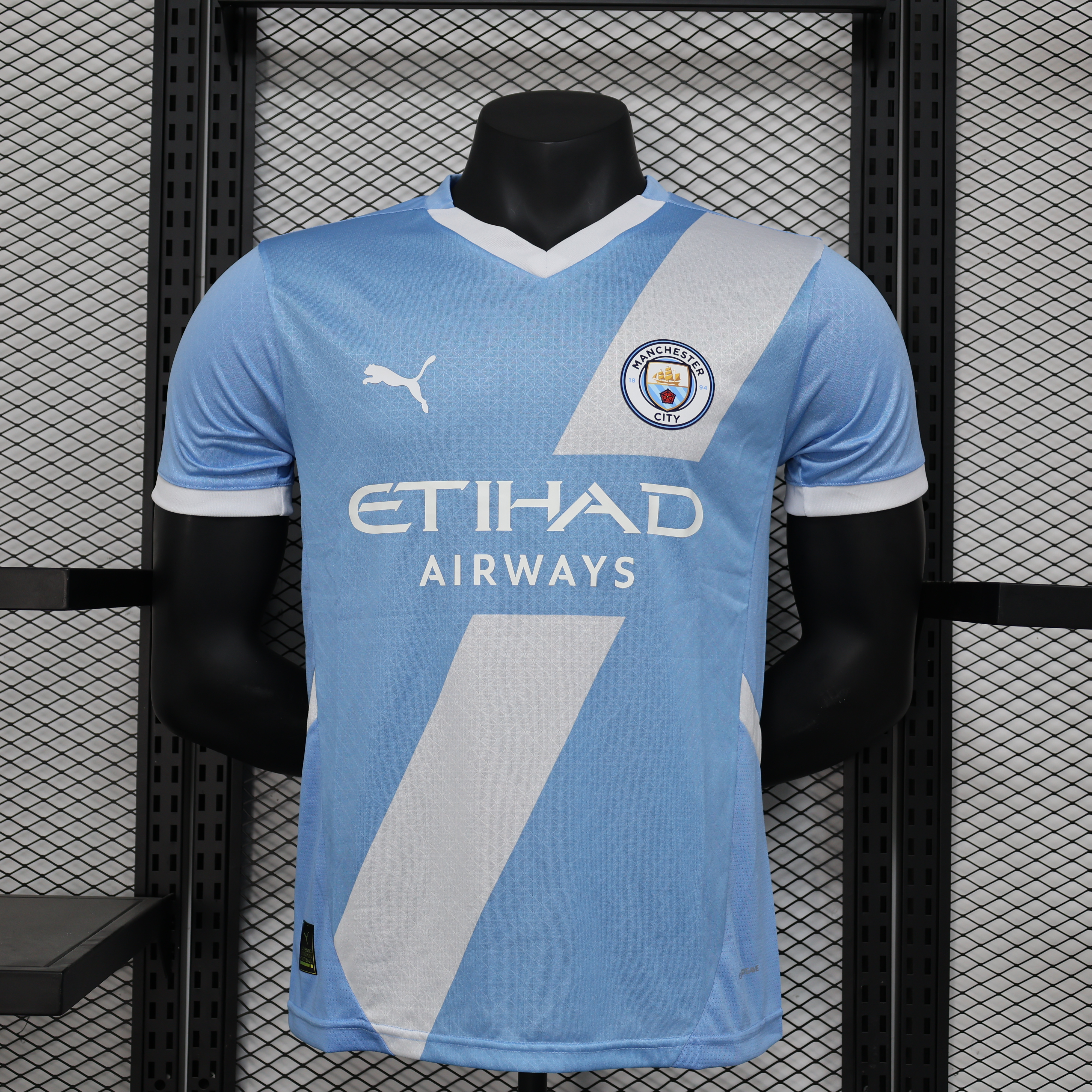 2024/2025 Spielerversion Manchester City Heim Fußballtrikot AAA fan-gradät