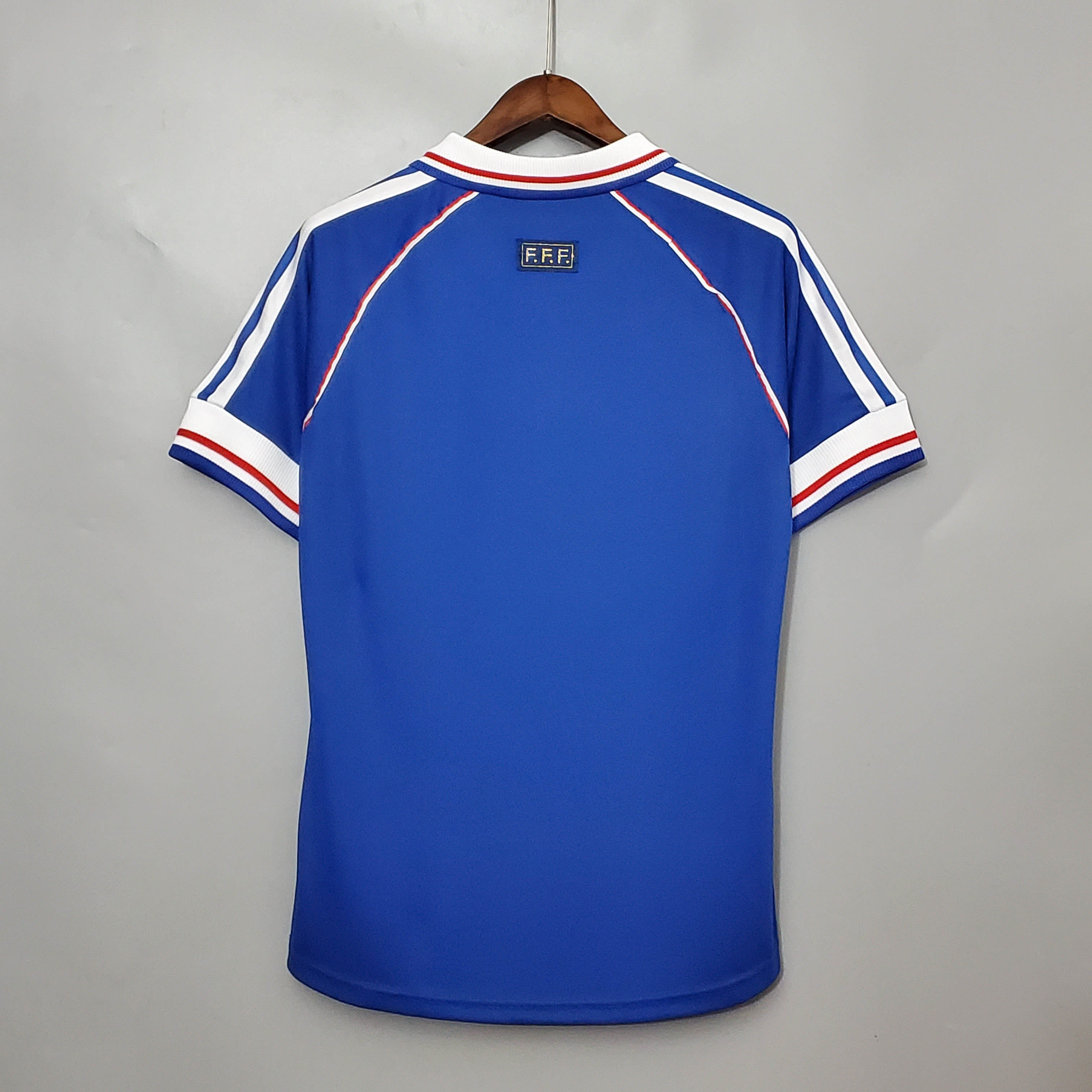 1998 Retro France Home Football Shirt — view 2