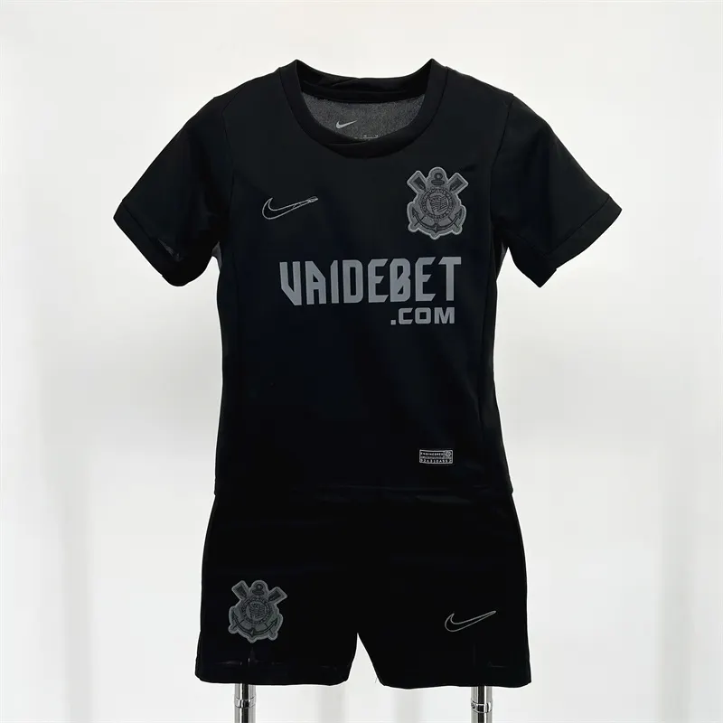 2024/2025 Corinthians Away Football Shirt AAA fan-grade Kids Size