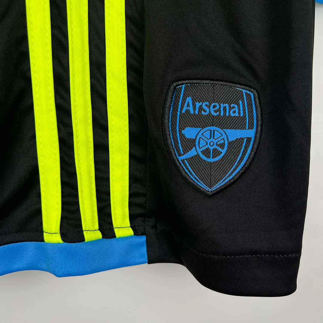 2023/2024 Arsenal Away Soccer Jersey Kids Size — view 8