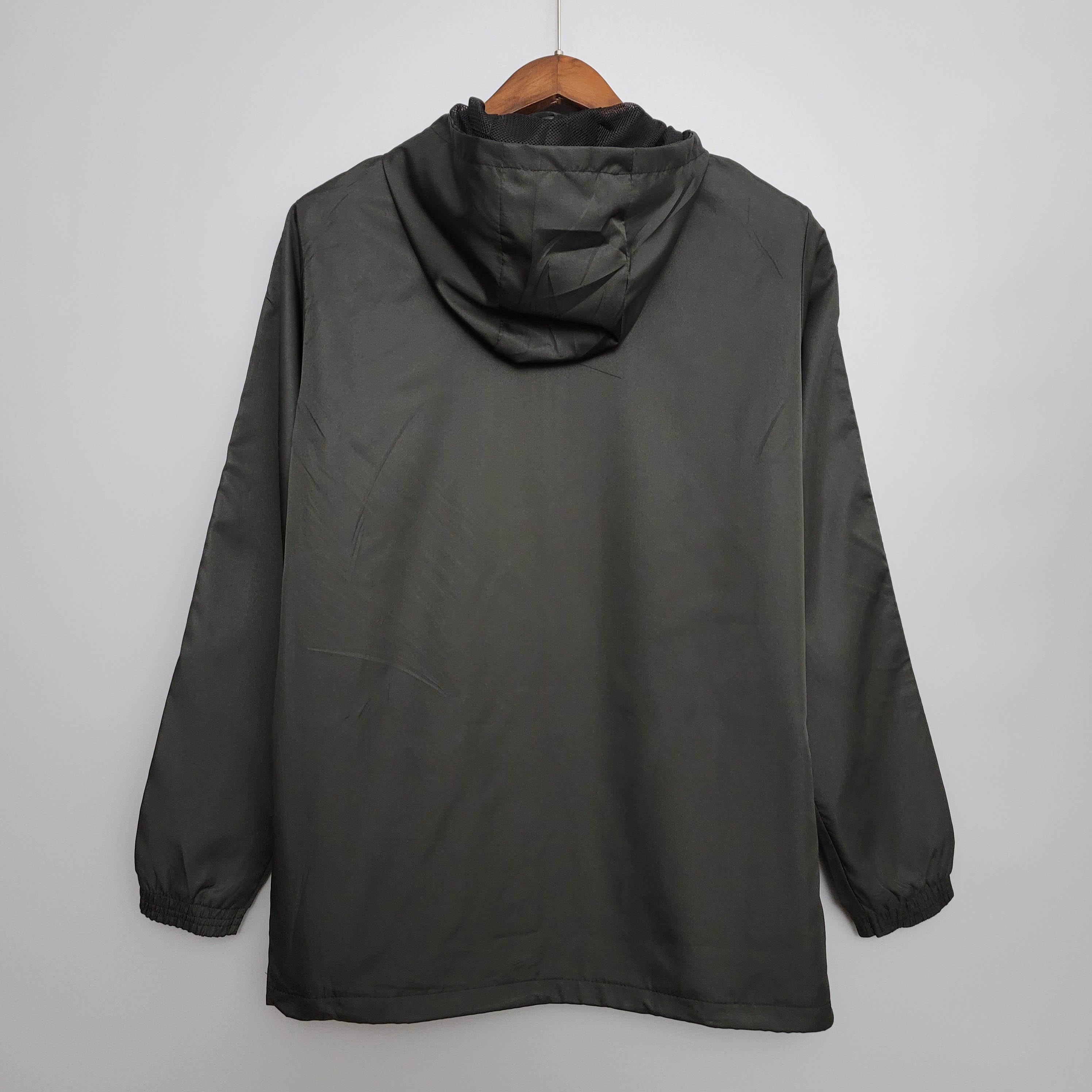 2021 Windbreaker Soccer Jersey Germany Black — view 2