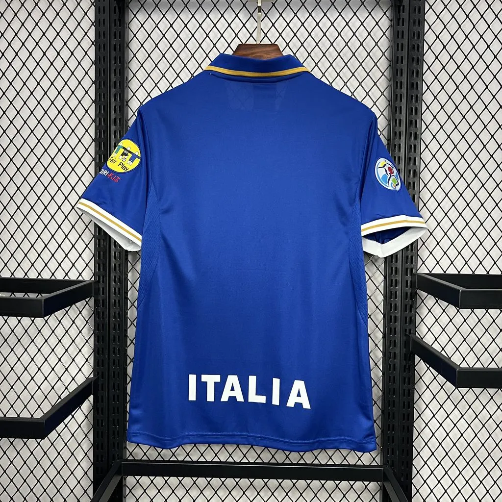 Maillot de football domicile Italie rétro 1996 Qualité Thaï — view 2