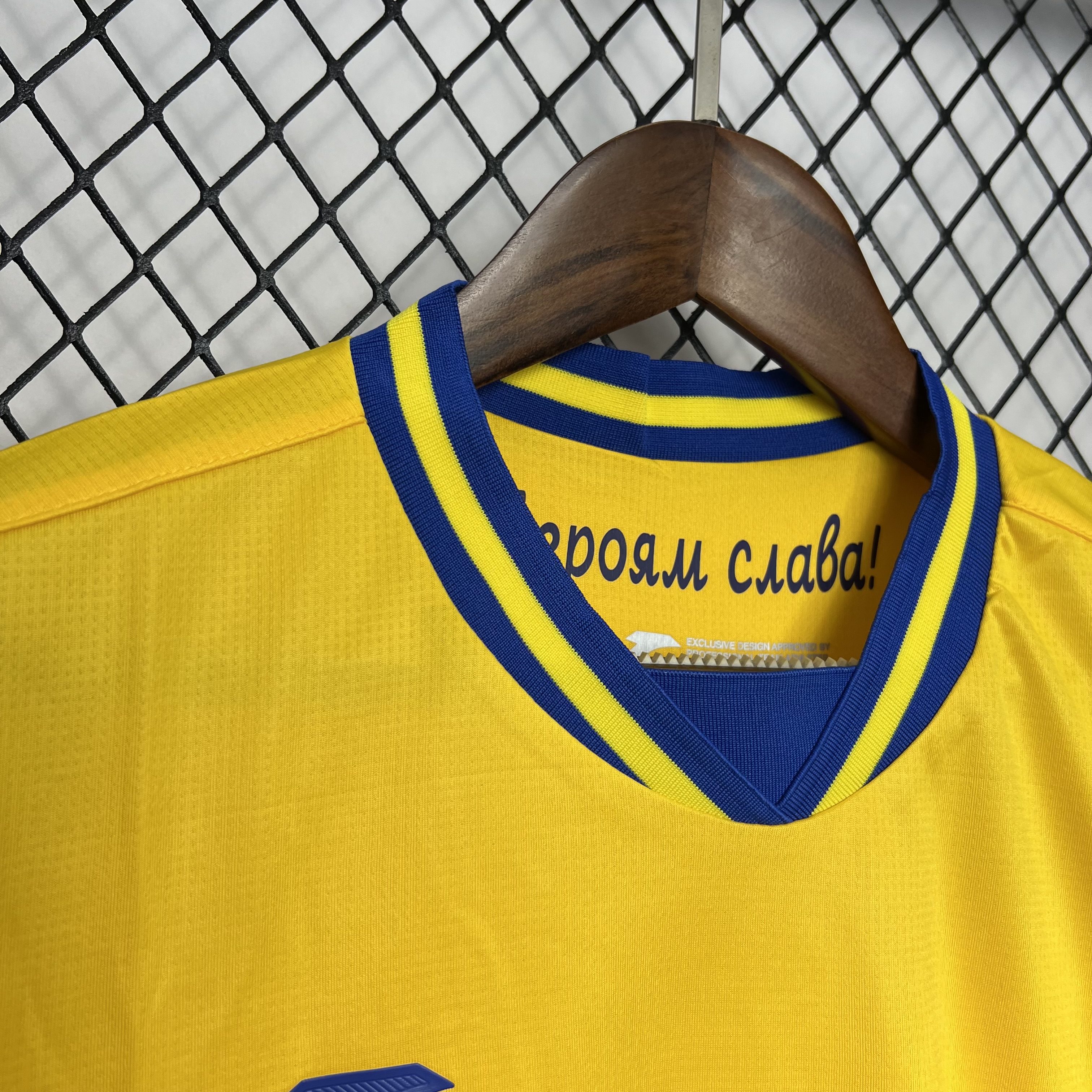 2024-2025 Ukraine National Team Home Football Jersey — view 6
