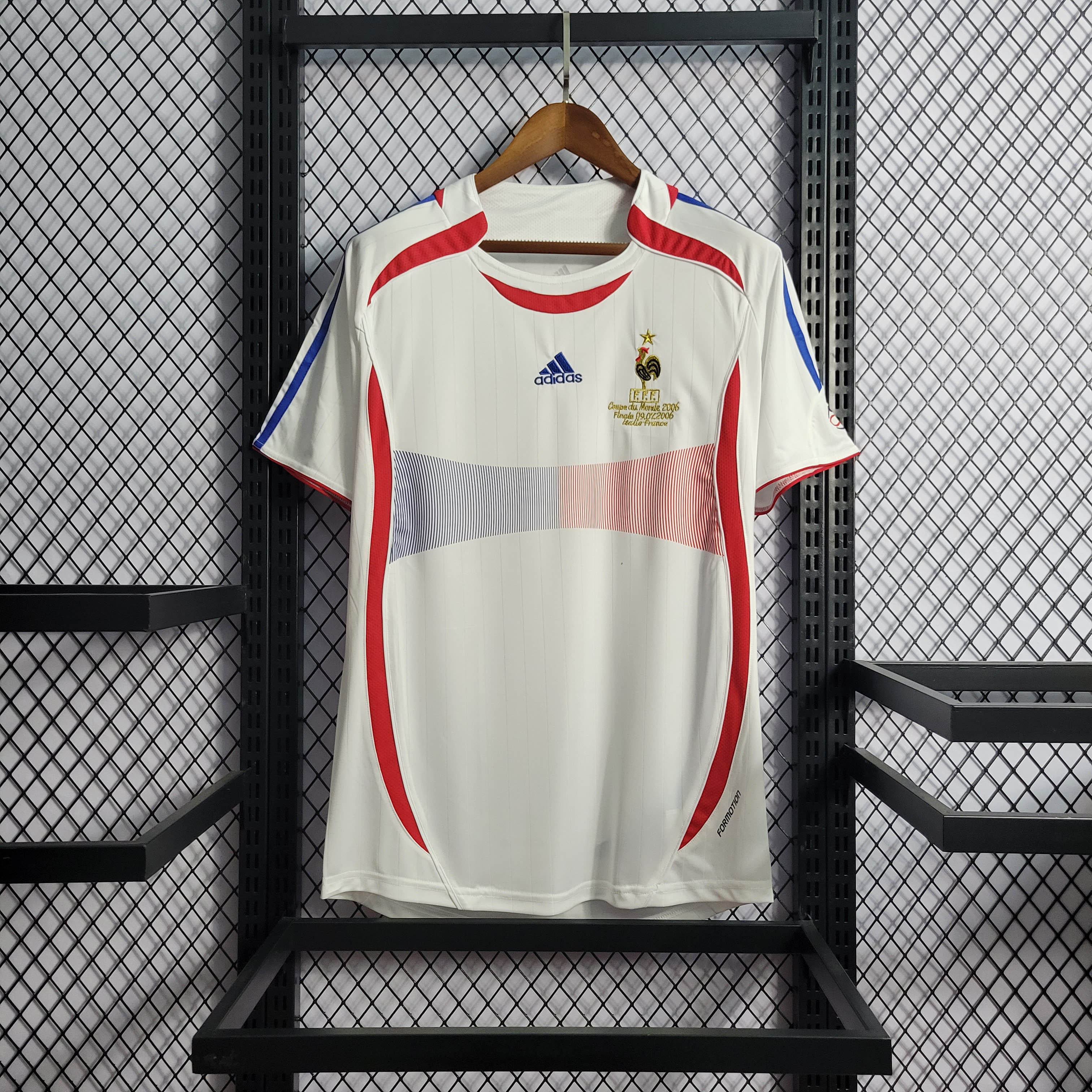 Camiseta de Fútbol Retro Francia Visitante 2006