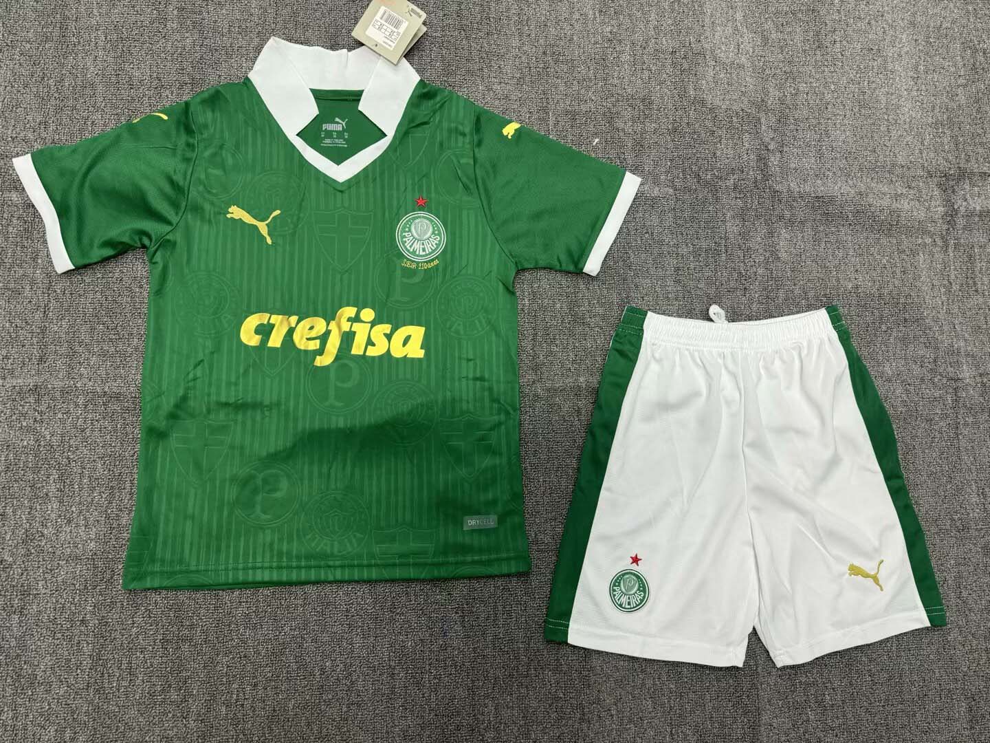 2024/2025 Palmeiras Home Jersey AAA fan-grade Kids Size
