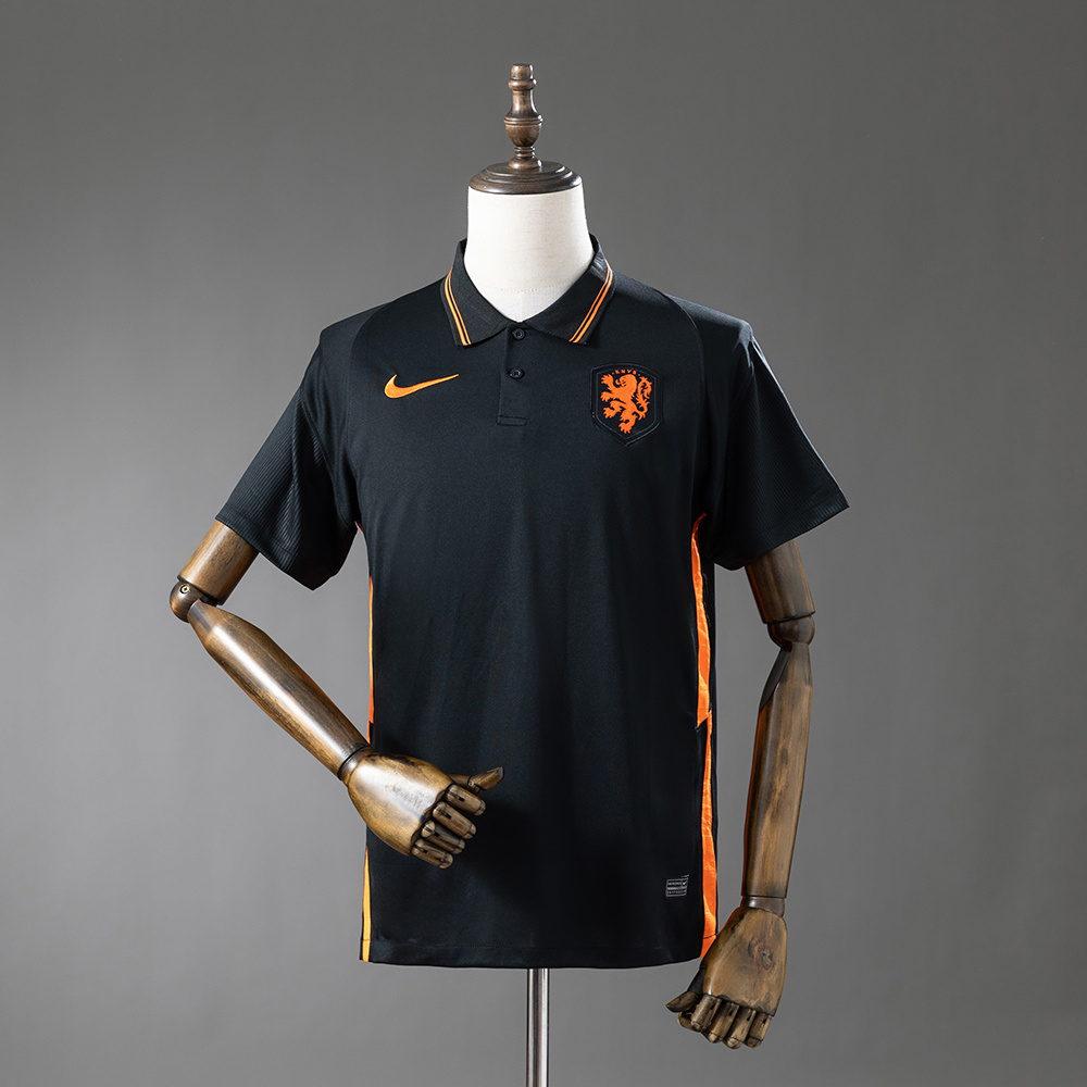 Maillot de foot extérieur Pays-Bas 2021 Rétro AAA qualité fan