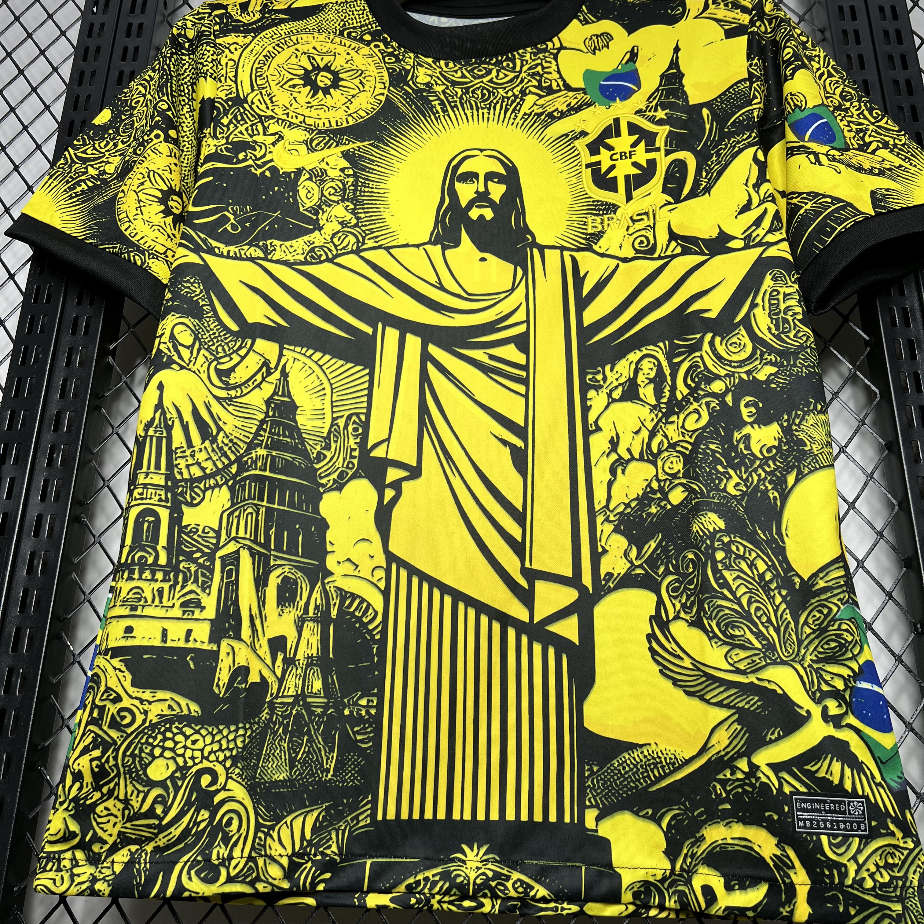 2024-2025 Brazil Special Edition Yellow Jersey — view 3