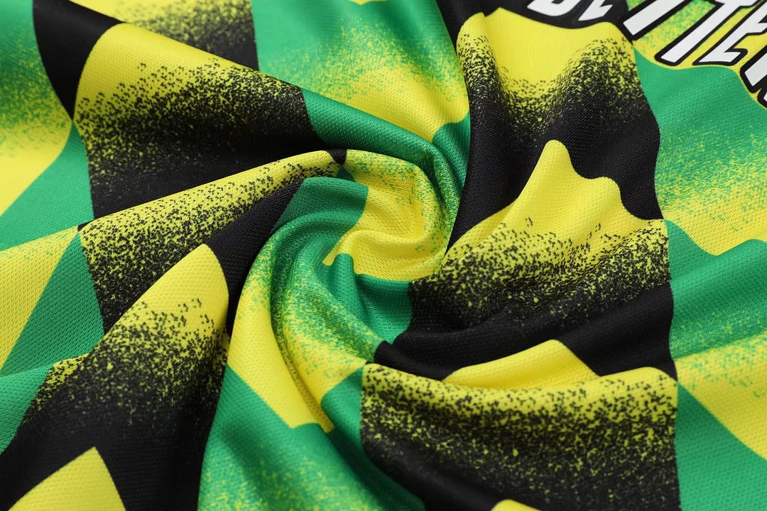 2022/2023 Arsenal Soccer Jersey Training Wear Yellow Black Green — view 5