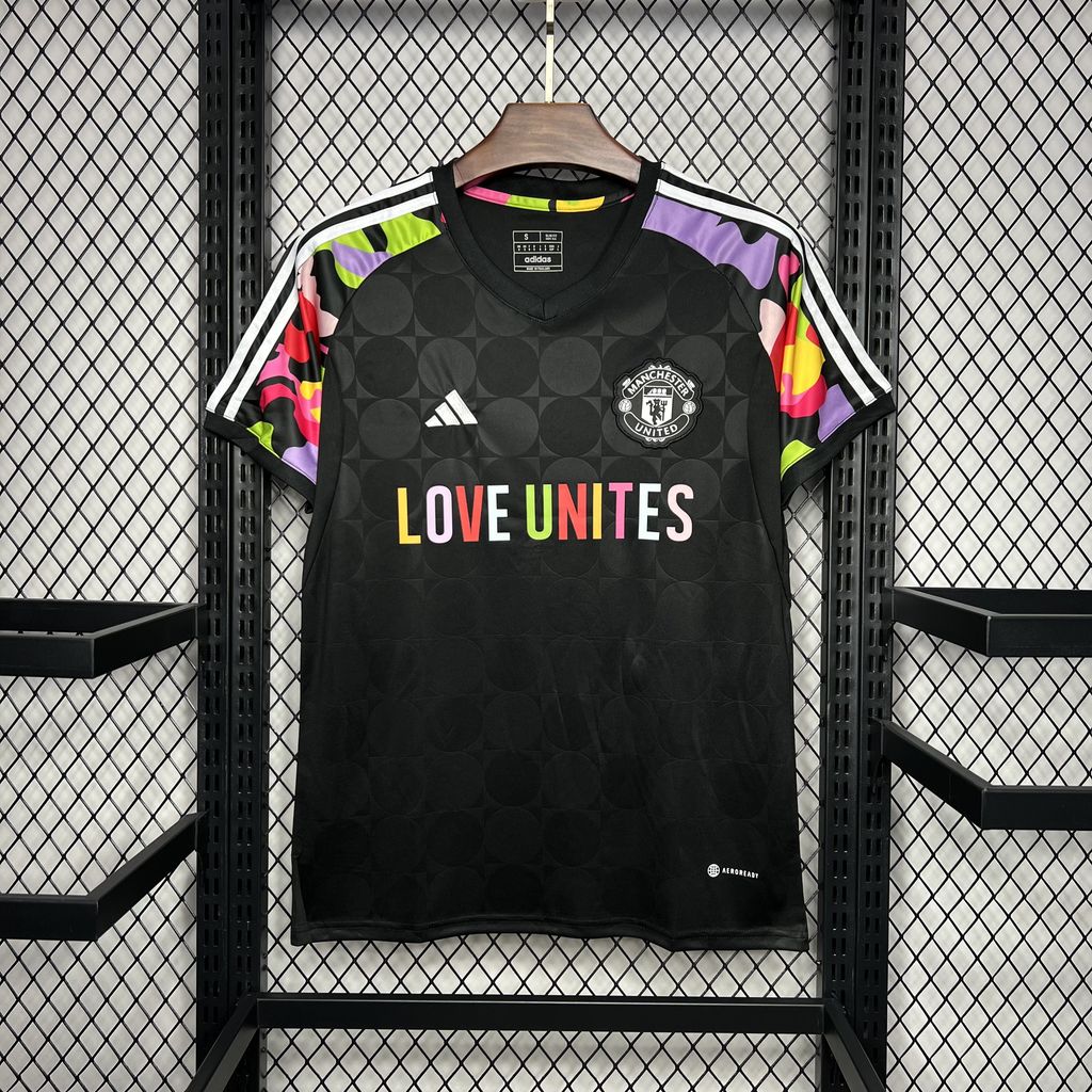 Maillot Pré-match Entraînement 2024/2025 Manchester United Qualité Thaï