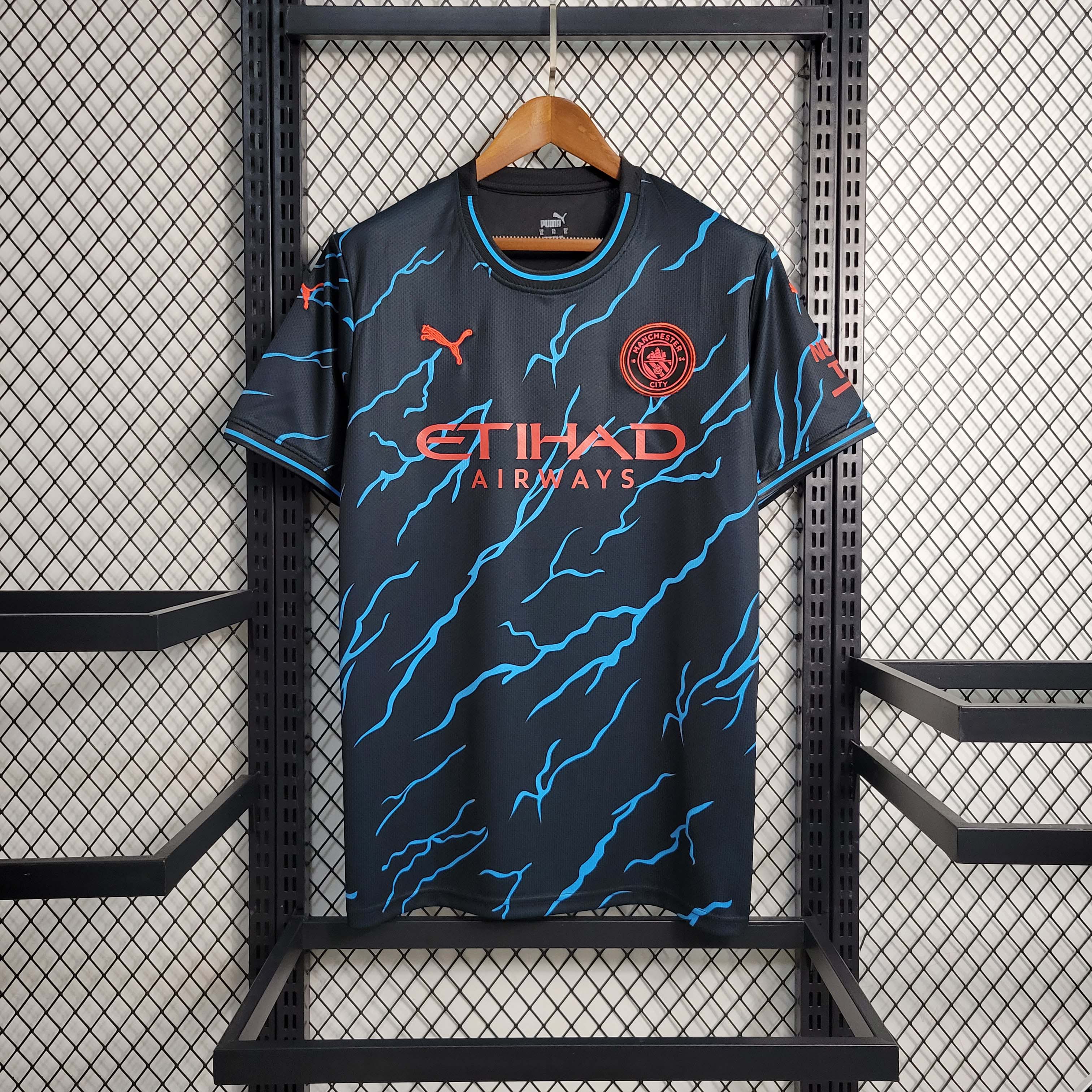 Maillot de football troisième extérieur Manchester City 2023/2024 qualité thaï