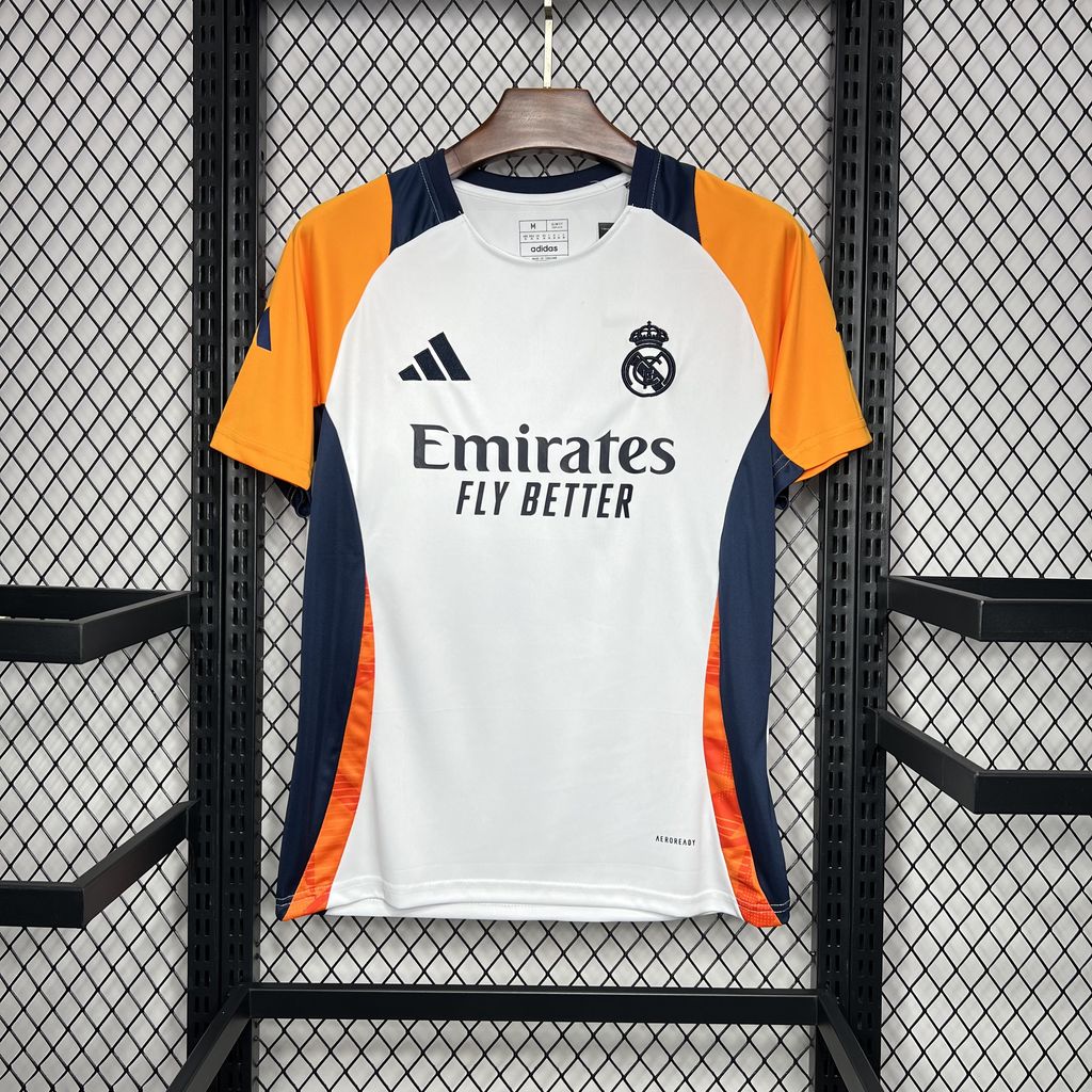 2024/2025 Real Madrid 試合前トレーニングジャージ タイ品質