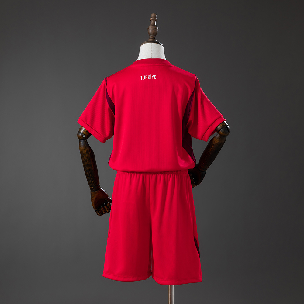 2026 Türkiye Nationalmannschaft Heim Kinder-Kit Trikot — view 2