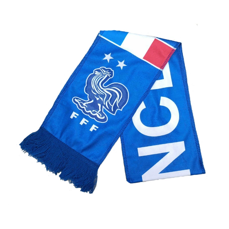 France FFF Fan Soccer Scarf (Royal Blue) — main view