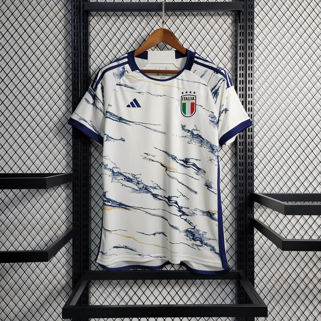 2023 Italy Away Soccer Shirt — main view