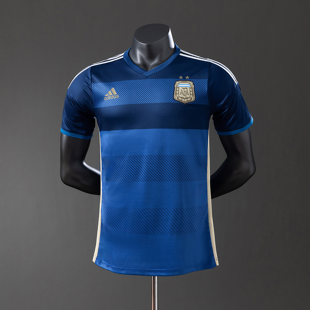 قميص الأرجنتين الوطني الخارجي للنسخة القديمة 2014 نسخة اللاعب — main view