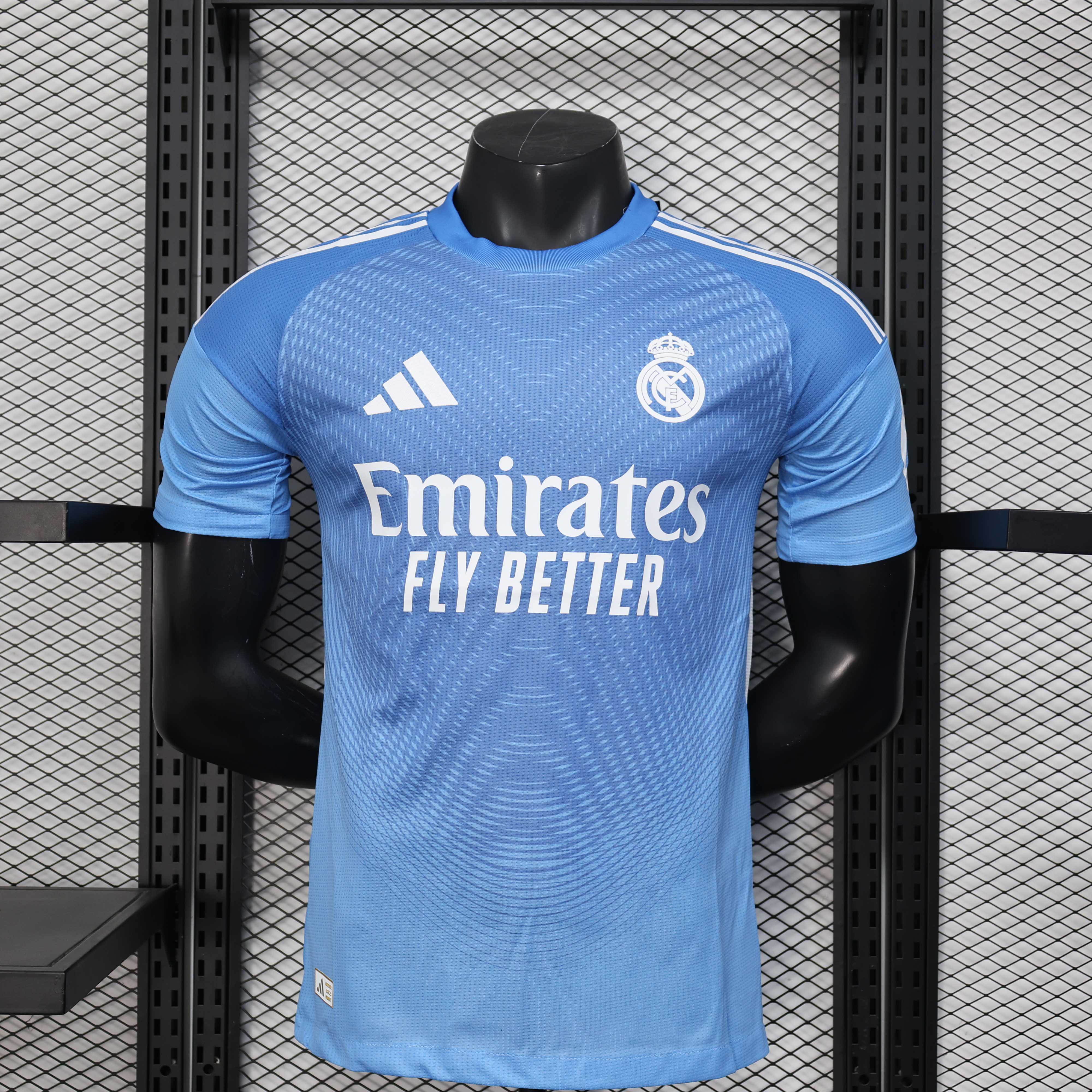 2025/2026 Player Version Real Madrid Special Edition Blue Football Jersey AAA fan-grade