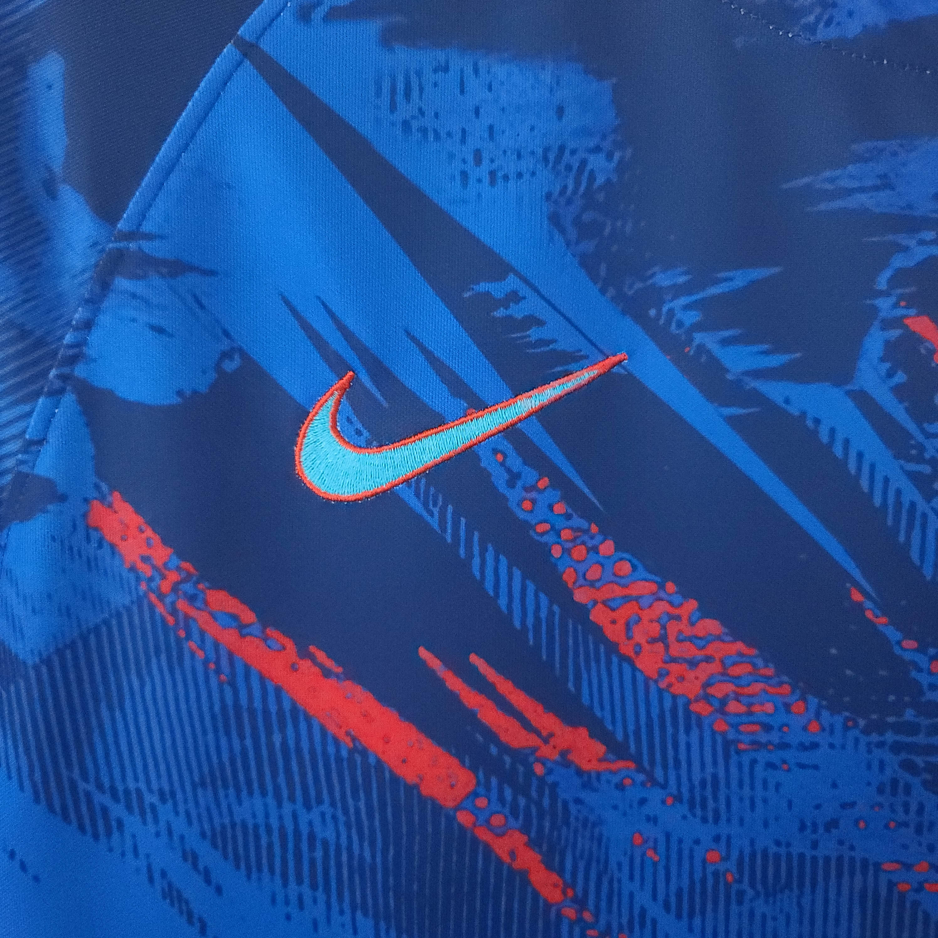 2022 England Nationalmannschaft Trainingskleidung Blau — view 3